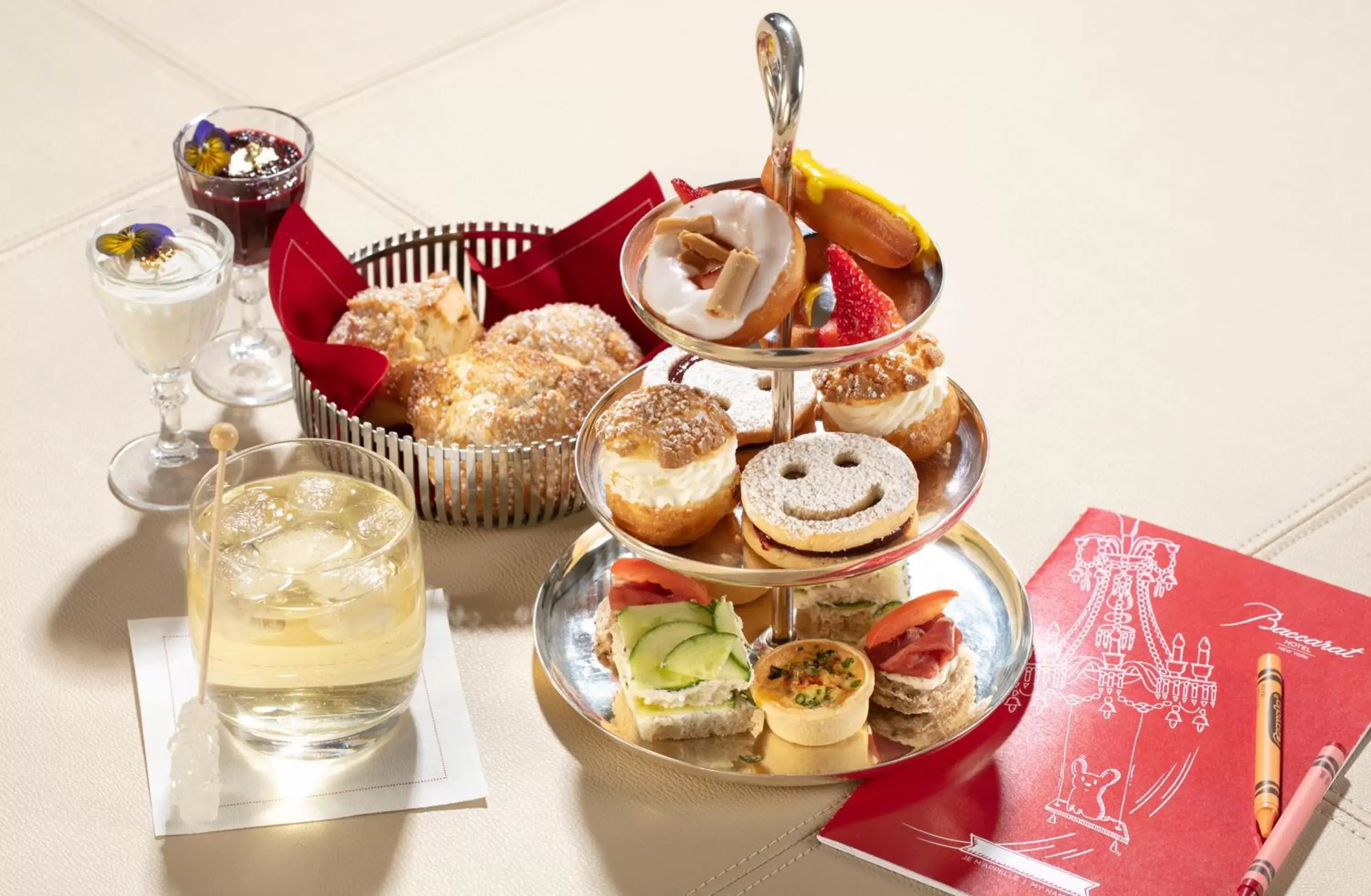 Food and drinks in Baccarat Hotel and Residences New York