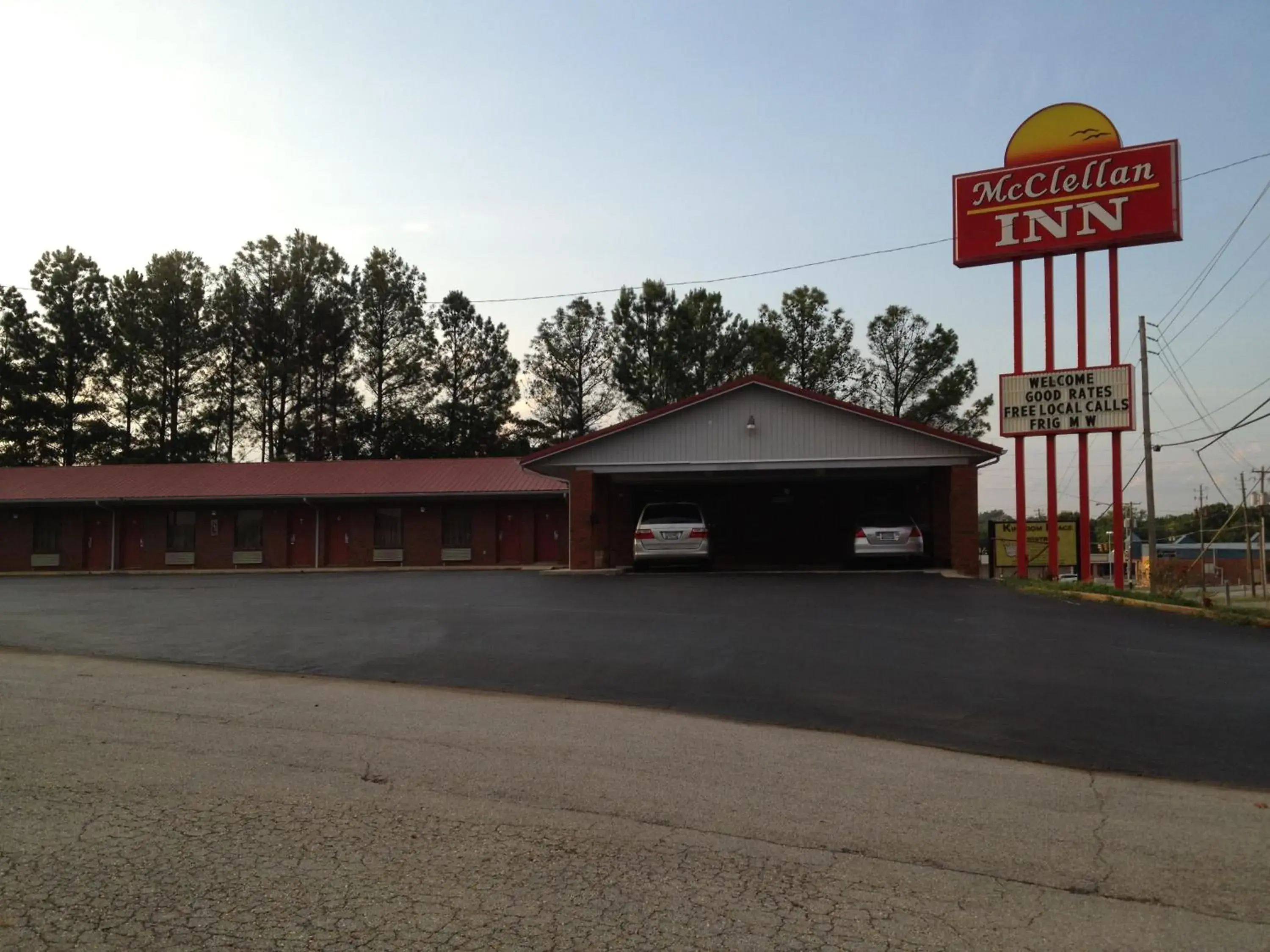 Property logo or sign, Property Building in McClellan Inn