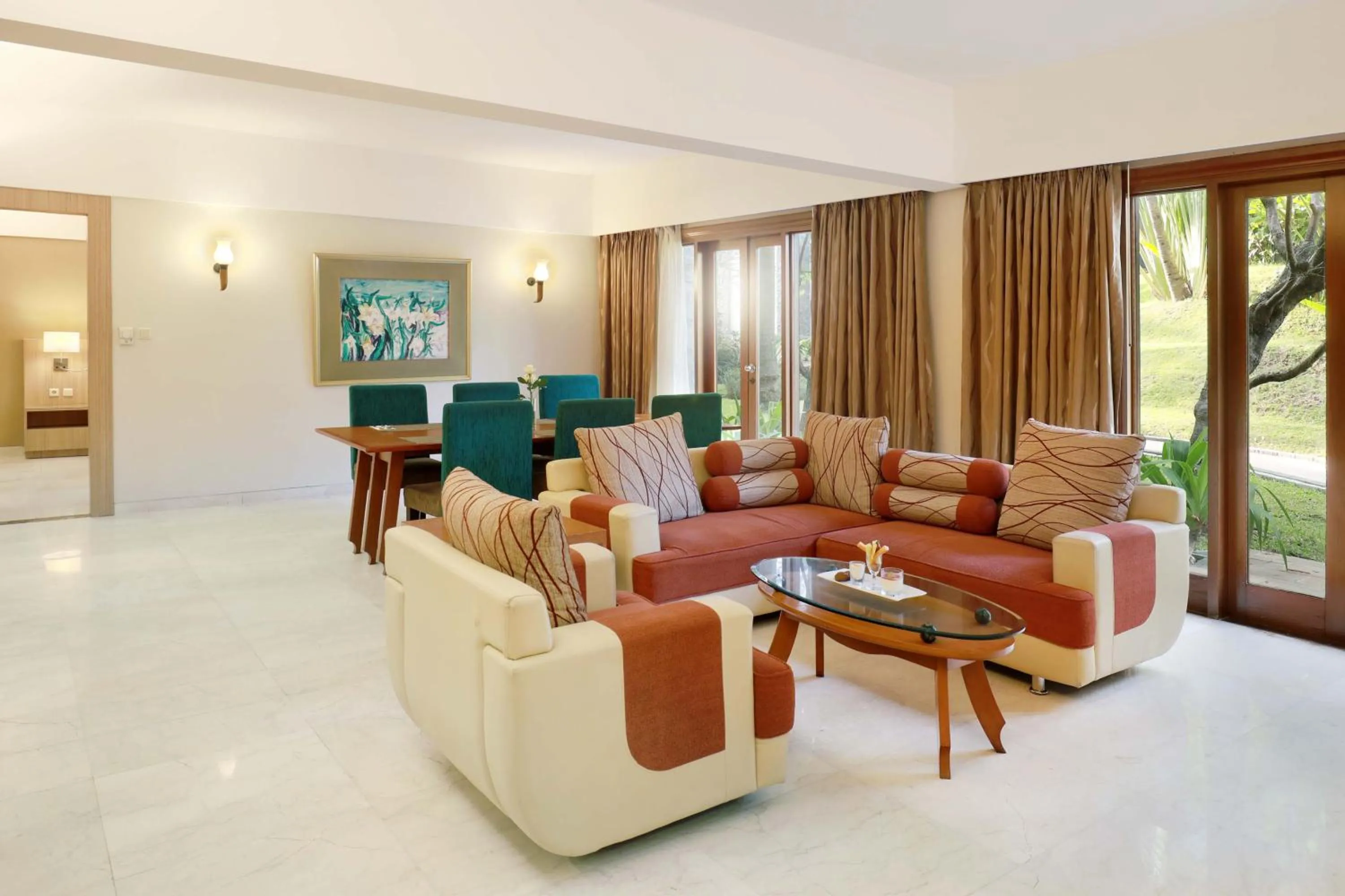 Seating Area in Novotel Surabaya Hotel