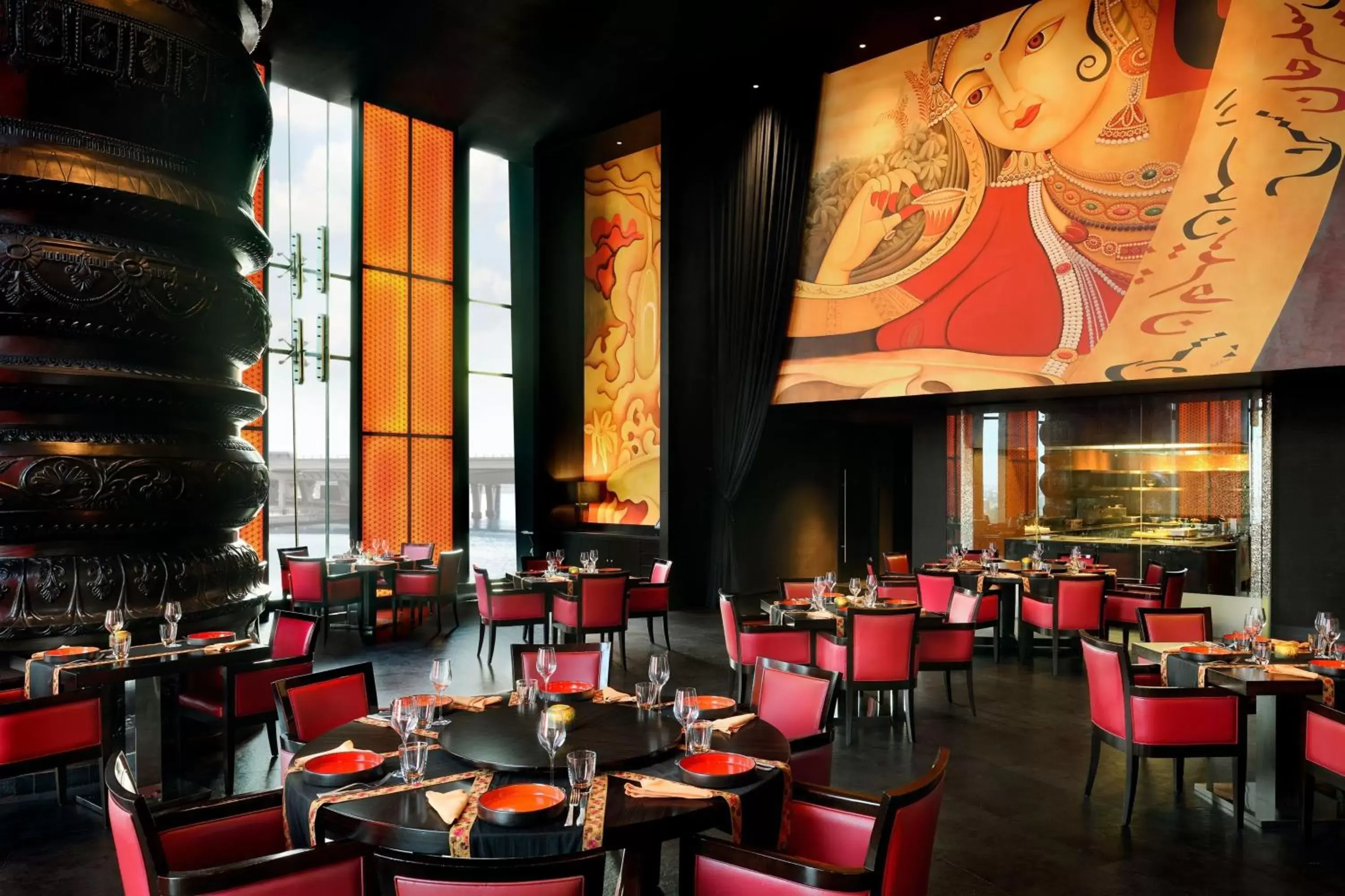 Kitchen or kitchenette, Restaurant/Places to Eat in JW Marriott Marquis Hotel Dubai