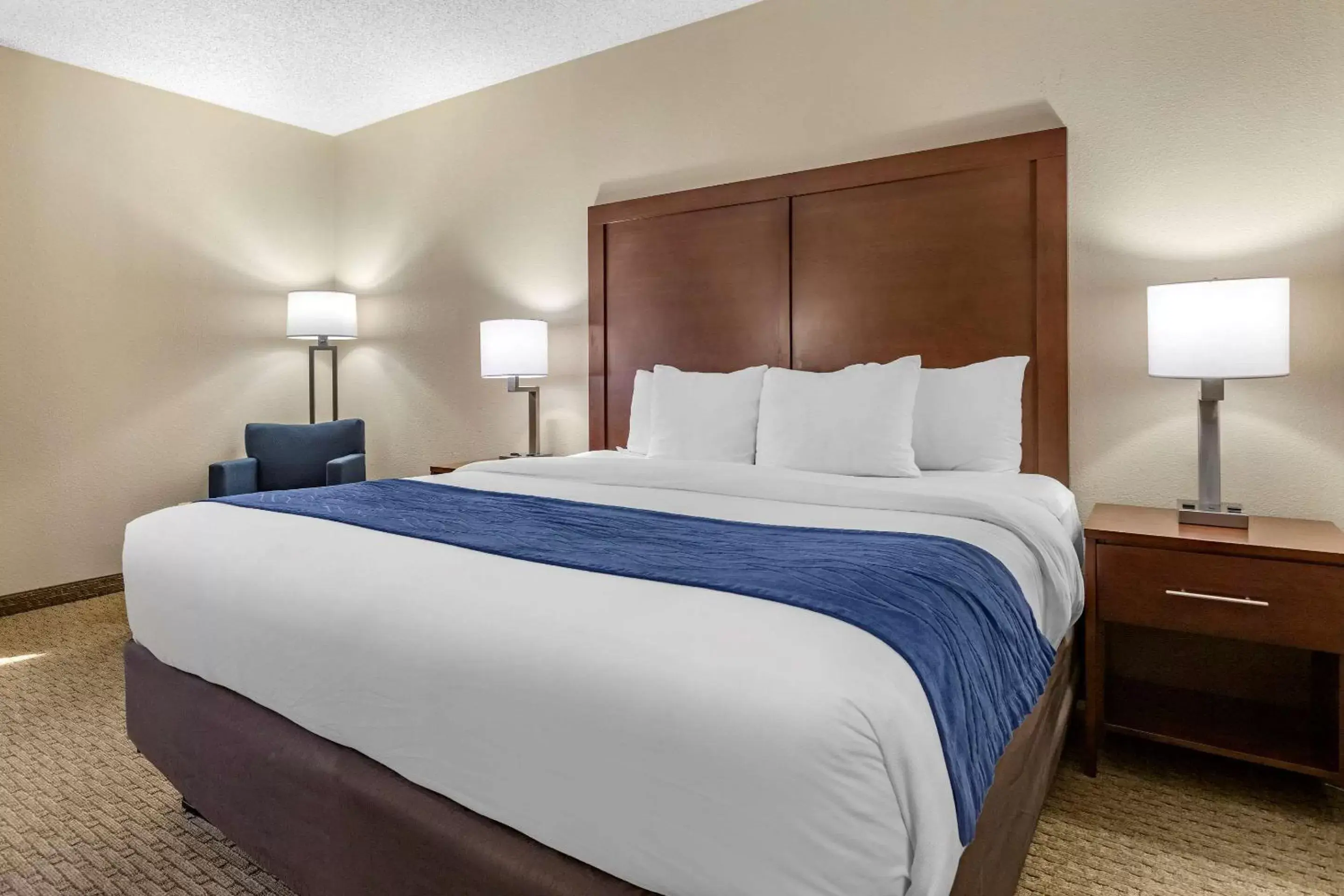 Photo of the whole room, Bed in Comfort Inn Near Greenfield Village