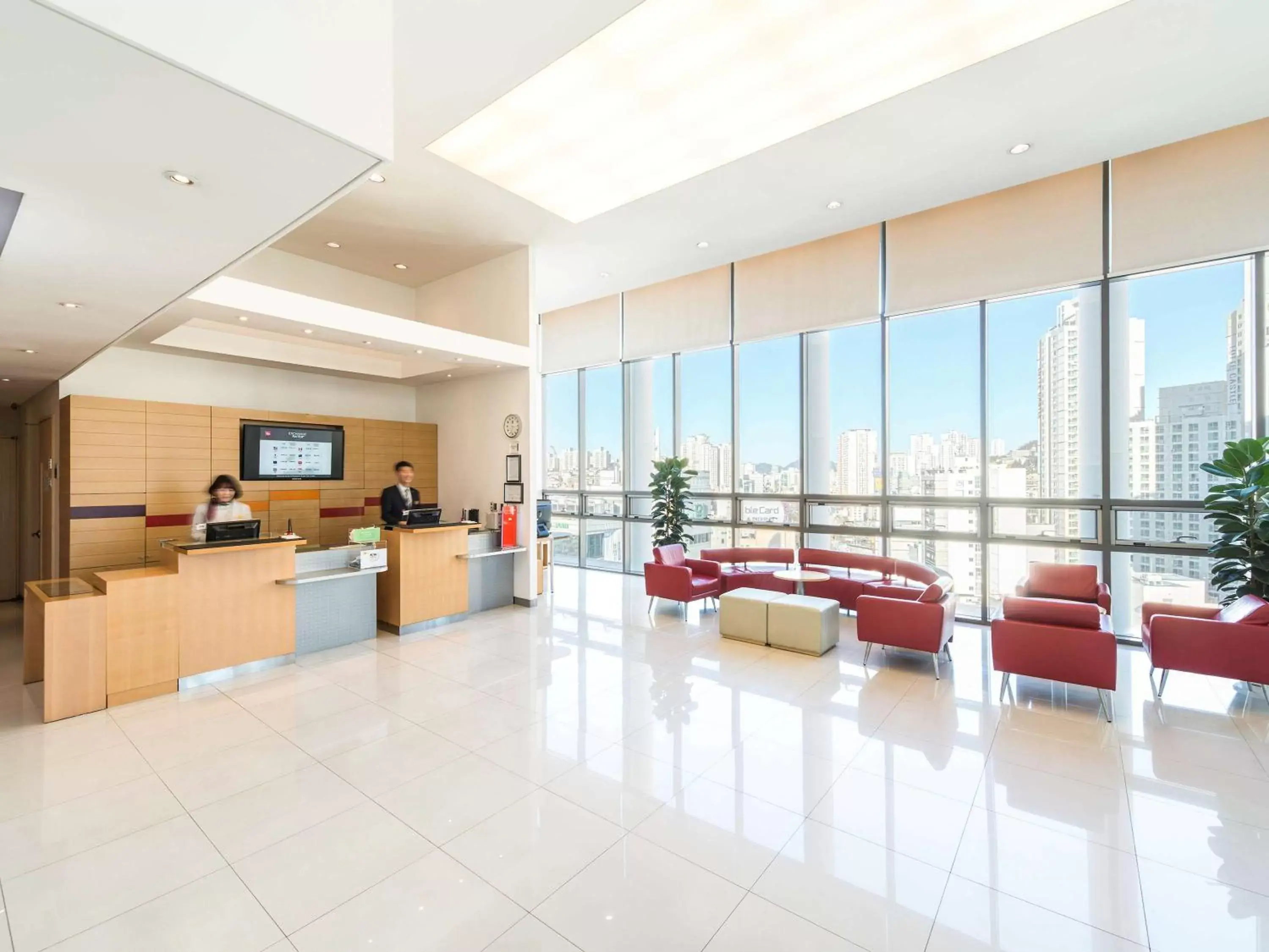 Property building, Lobby/Reception in Ibis Ambassador Busan City Centre