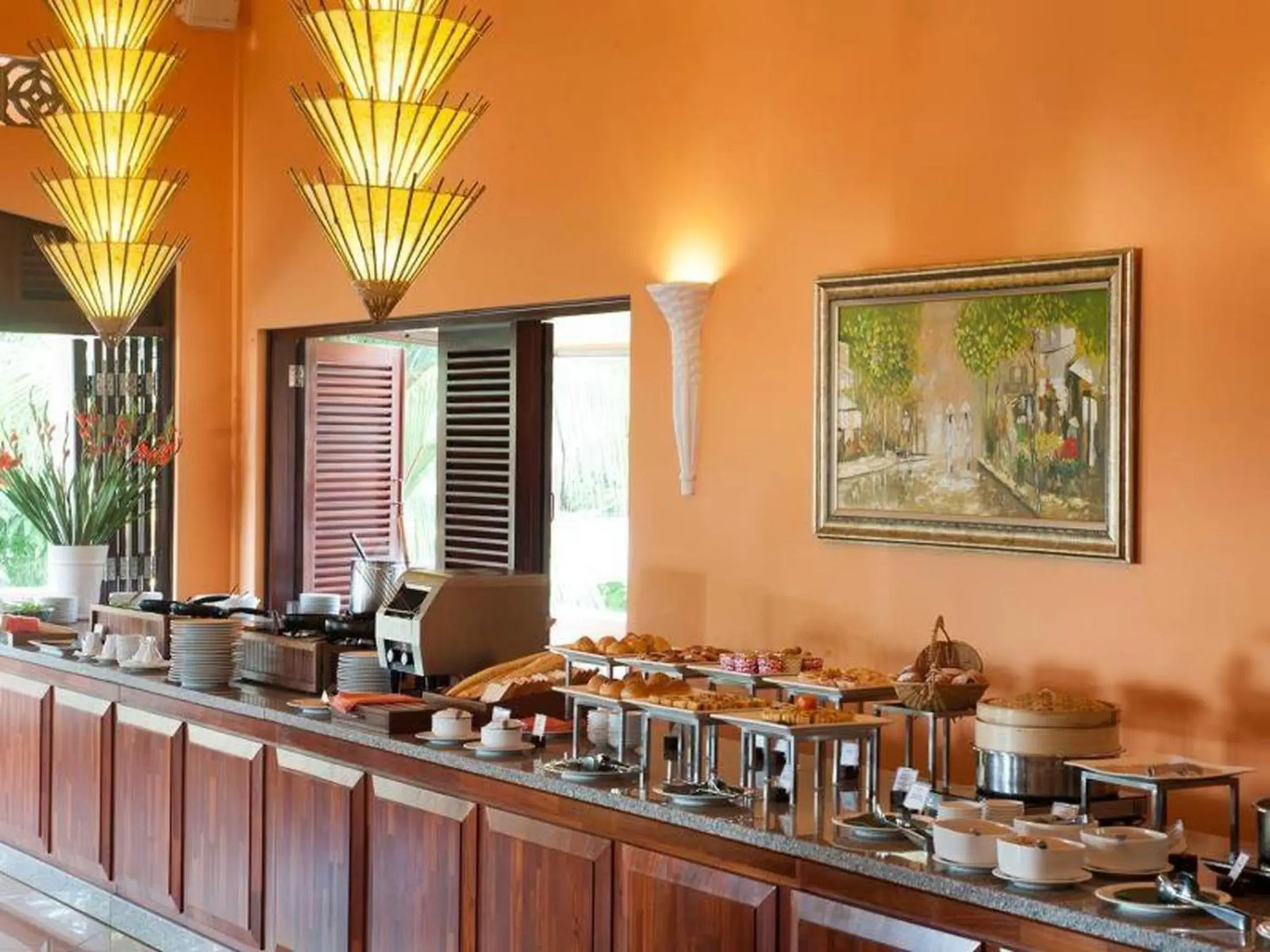 Breakfast, Restaurant/Places to Eat in Phu Hai Beach Resort & Spa