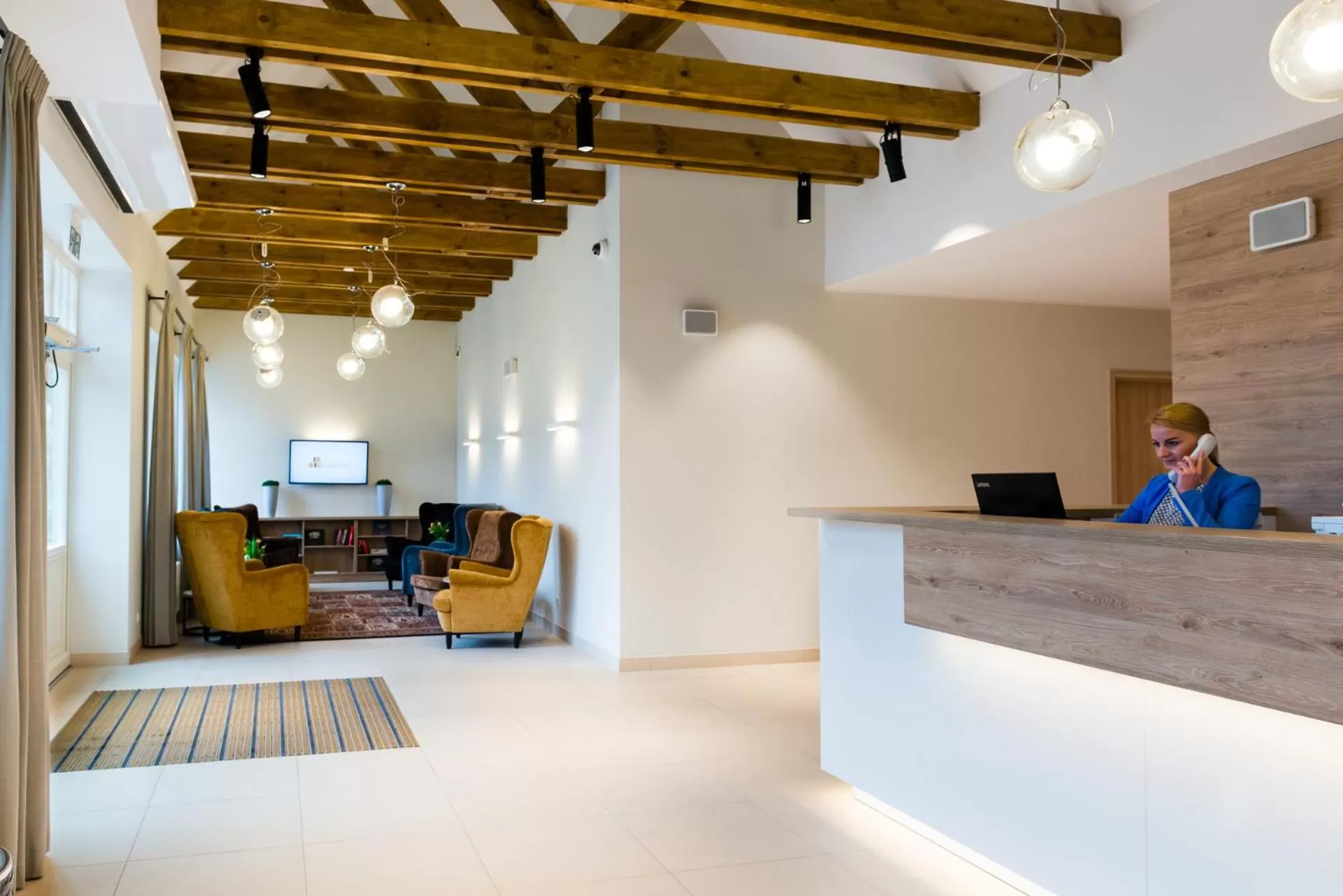 Lobby or reception in Hotel Eureka