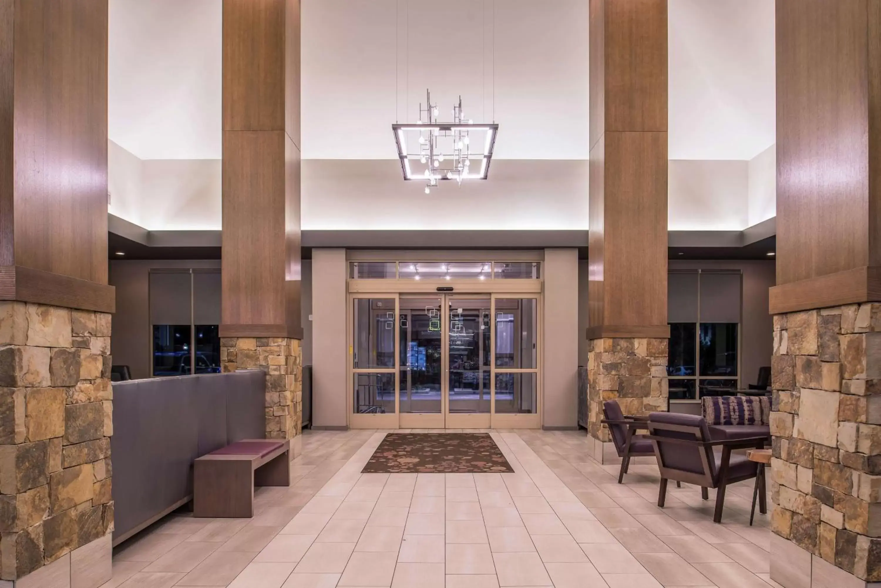 Lobby or reception in Hilton Garden Inn Salt Lake City Downtown