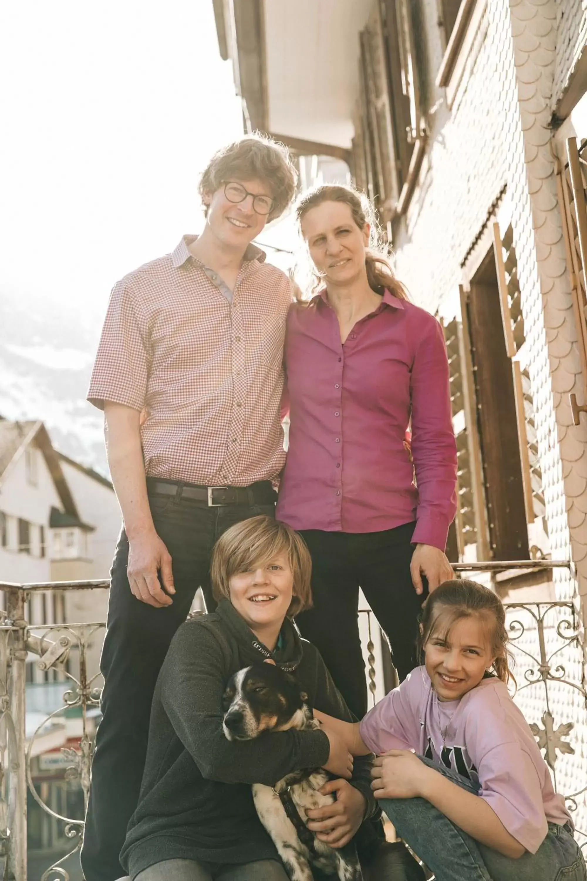 Family in Hotel Engelberg "das Trail Hotel"