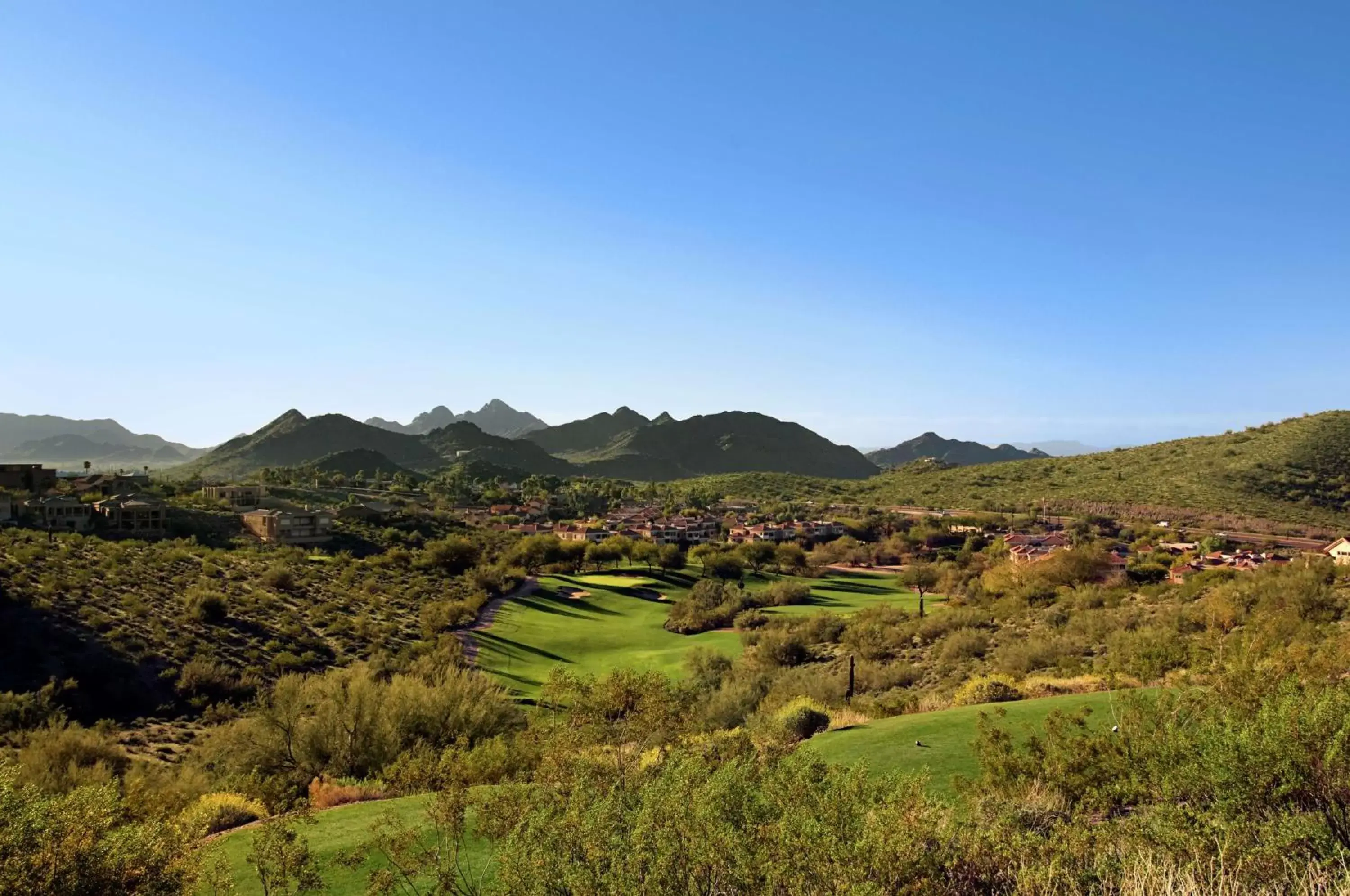 Golfcourse, Natural Landscape in Hilton Phoenix Tapatio Cliffs Resort