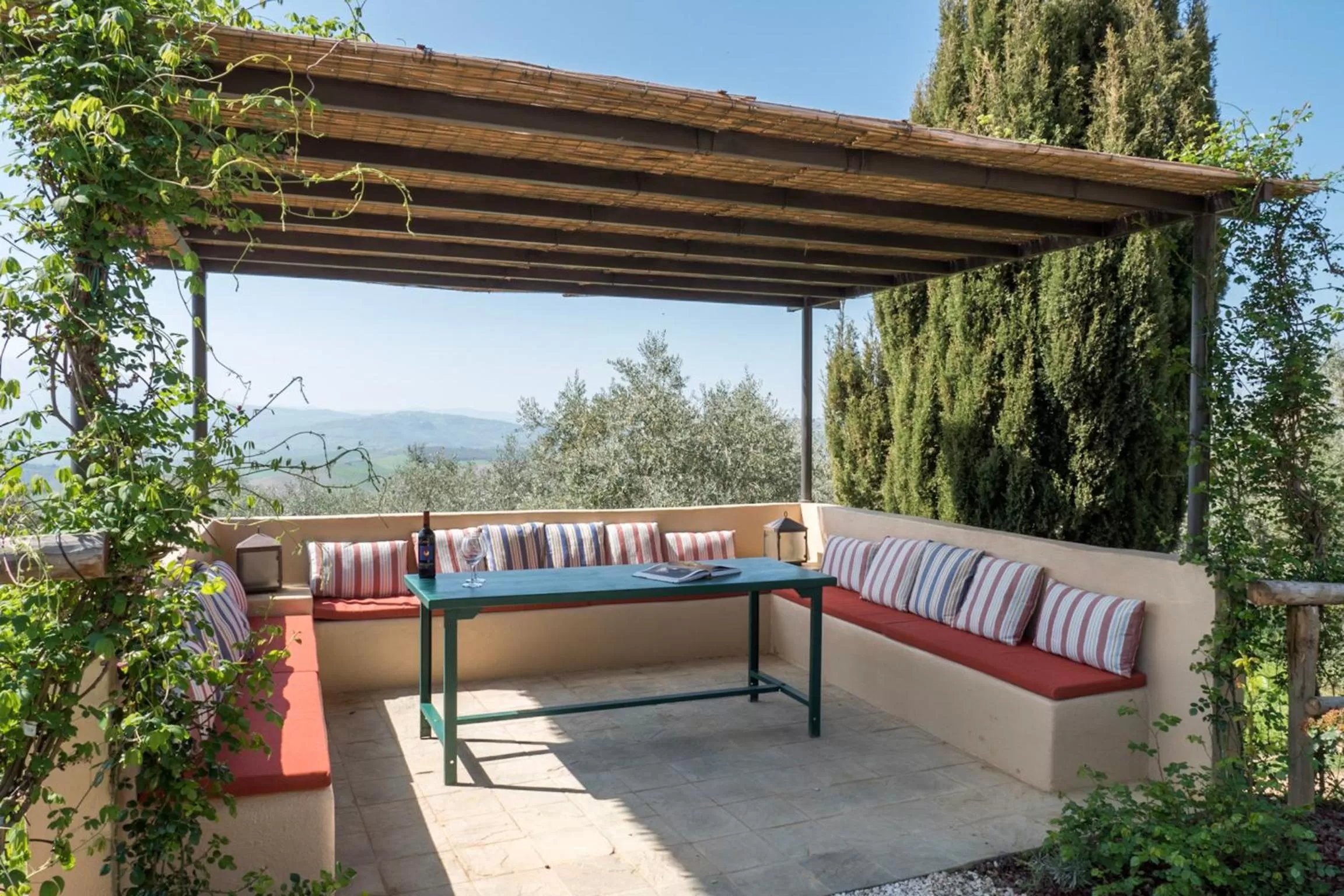 Garden in A440 in Tuscany