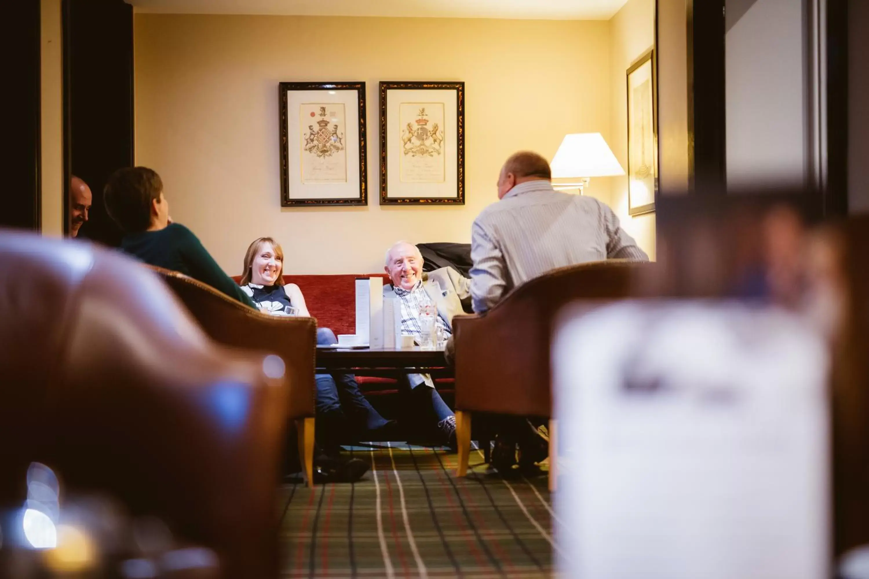 Lounge or bar in Mercure Winchester Wessex Hotel