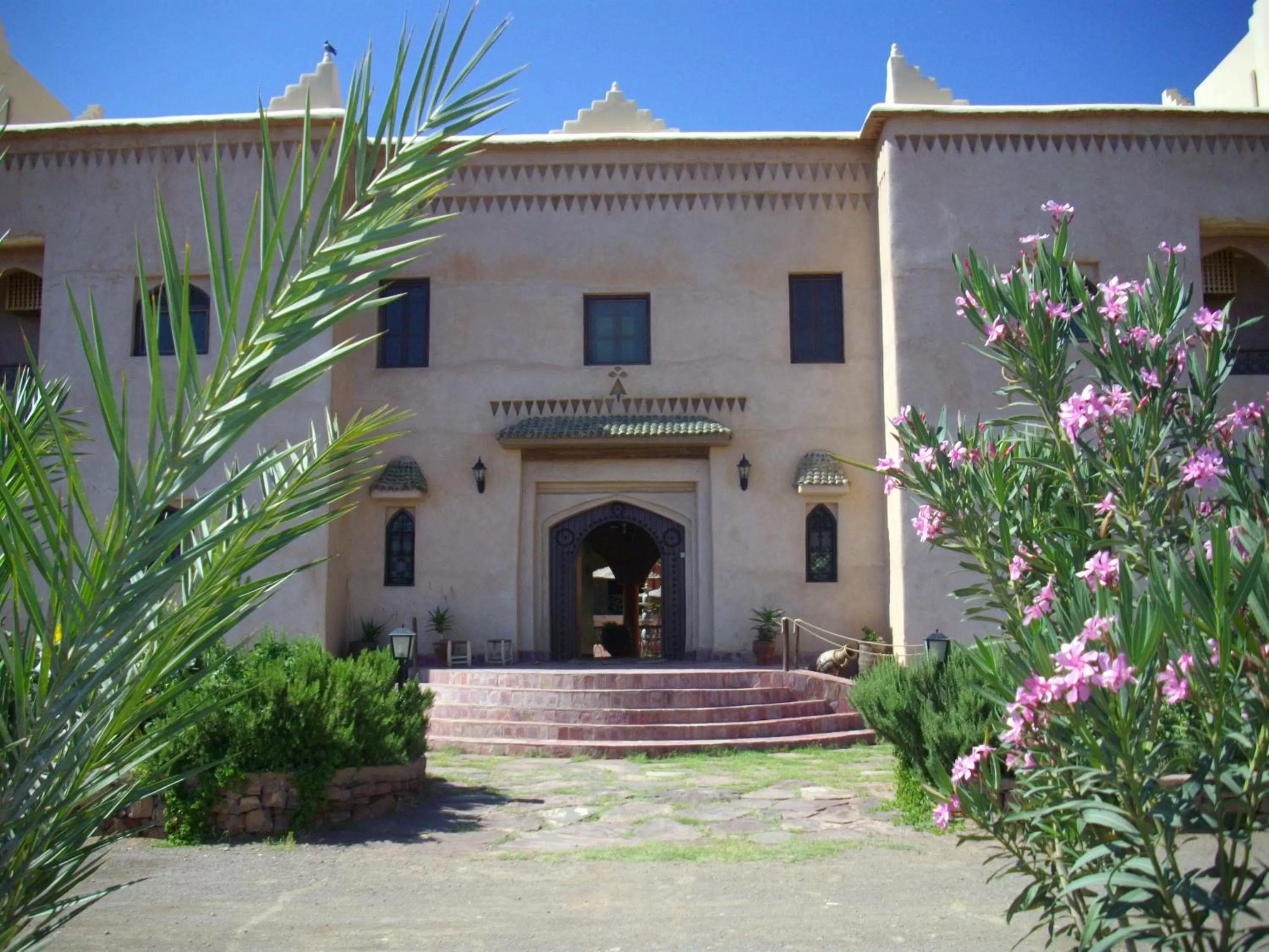 Facade/entrance in Kasbah Zitoune