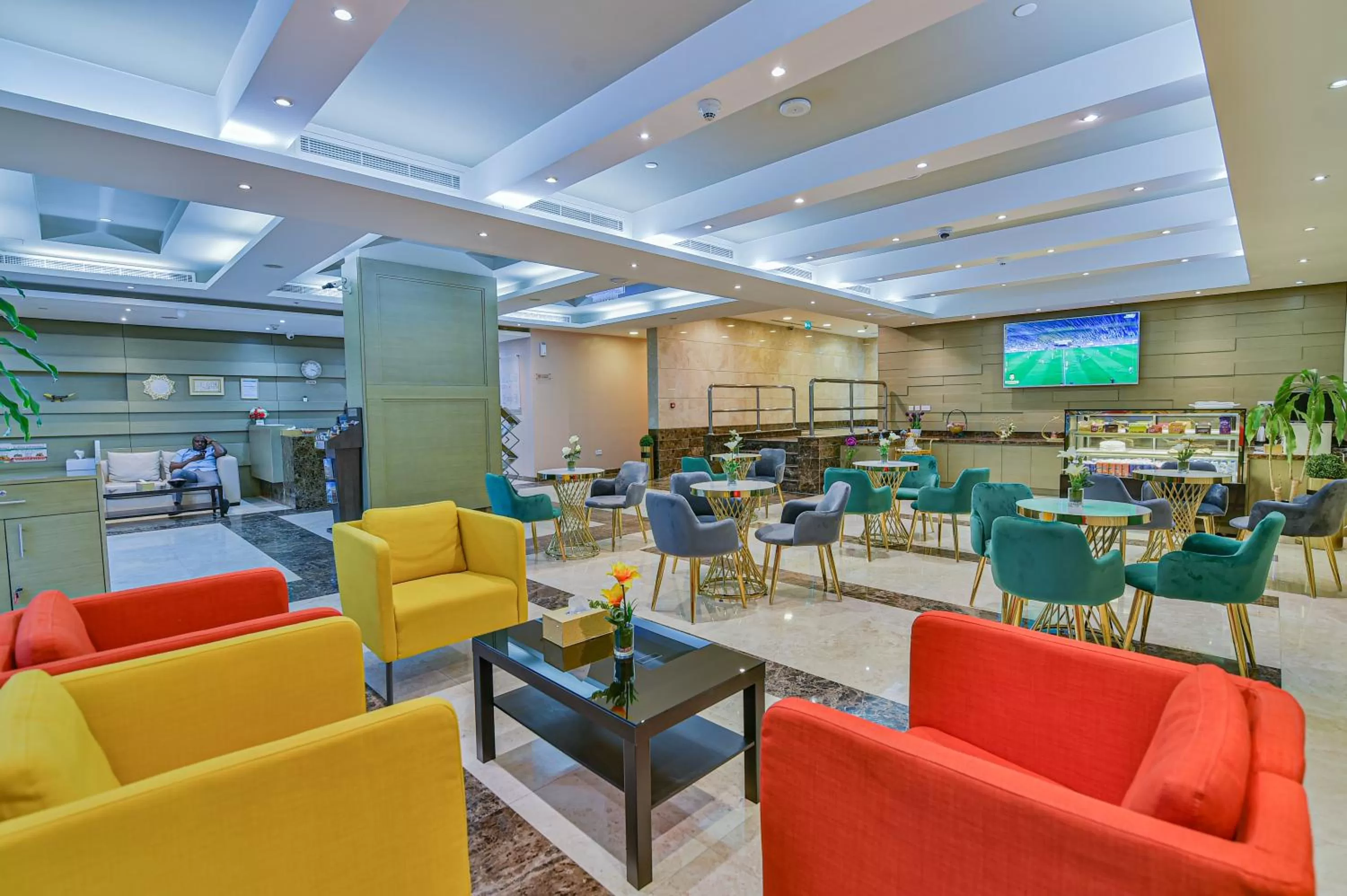 Lobby or reception in VISTA HOTEL APARTMENTS DELUXE