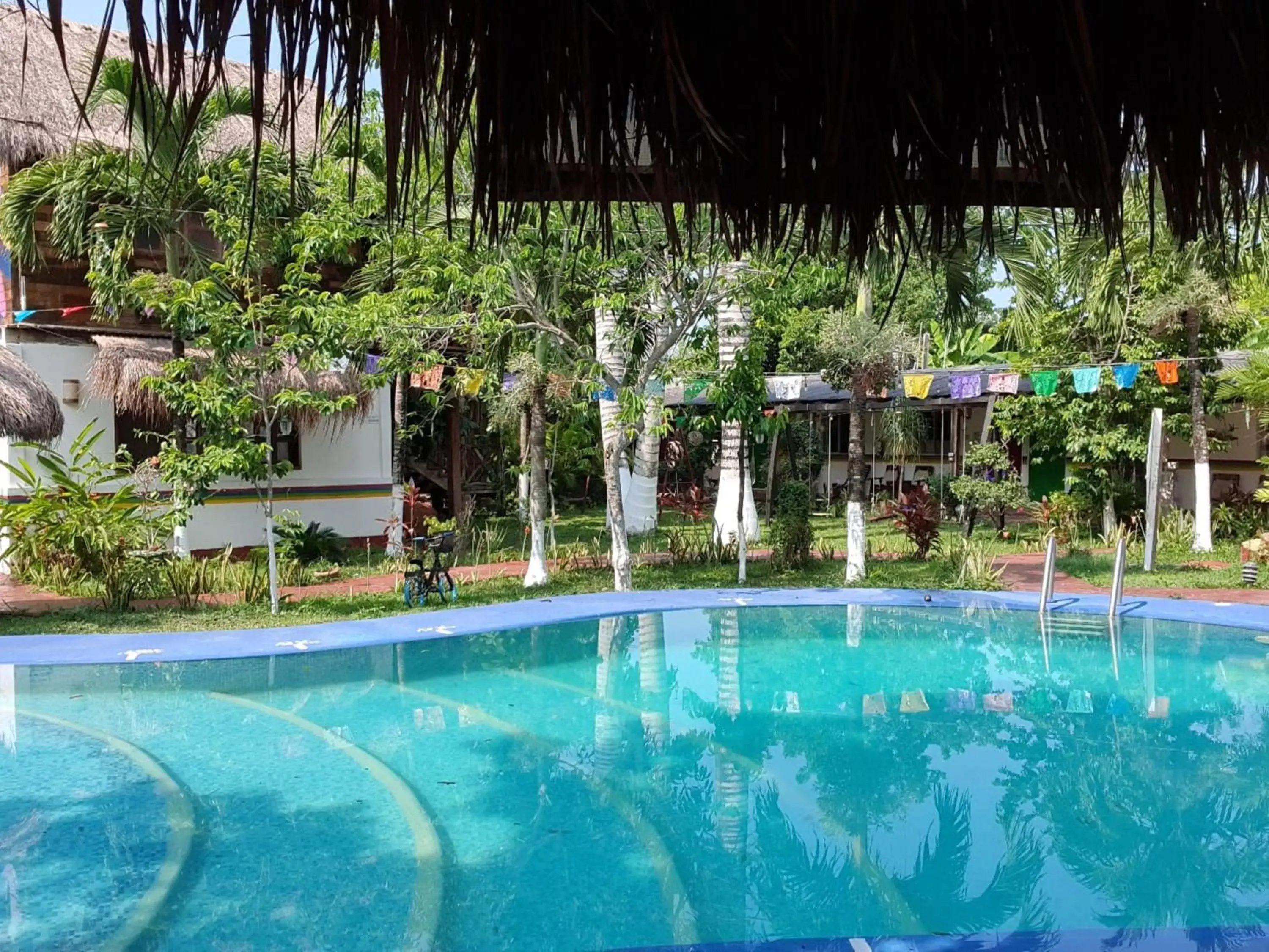 Swimming Pool in Cabañas Colibrí