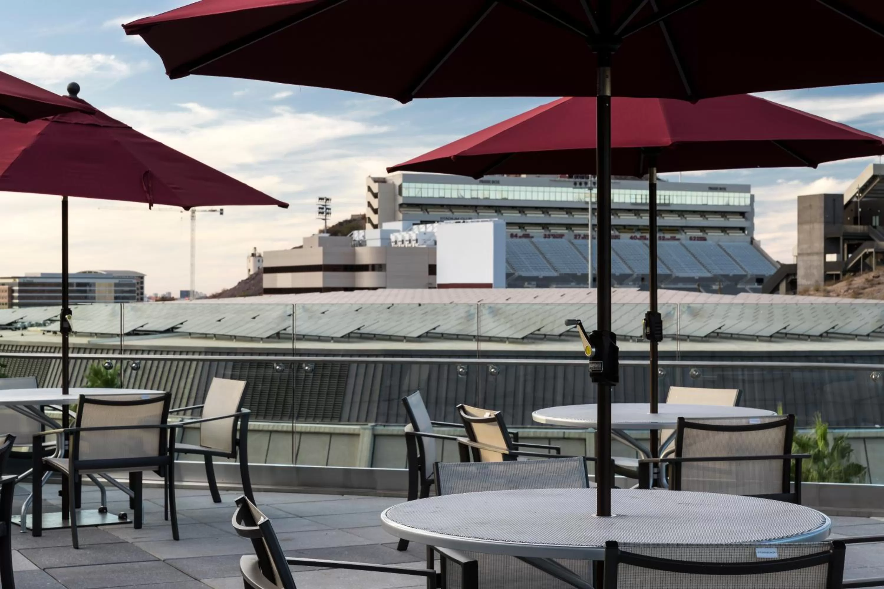 Patio in Hyatt House Tempe Phoenix University