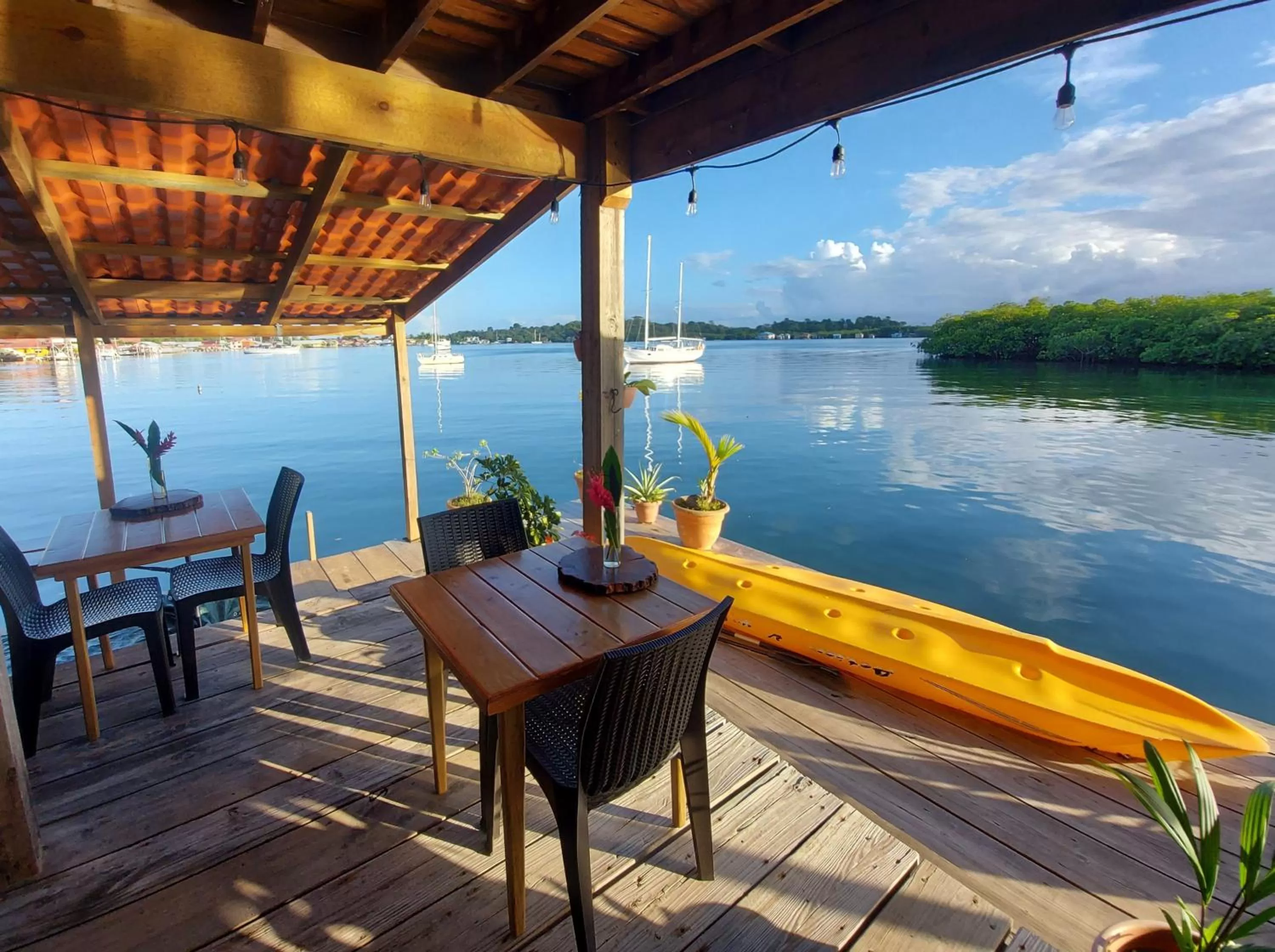 Patio in The Sunsetter Bed & Breakfast