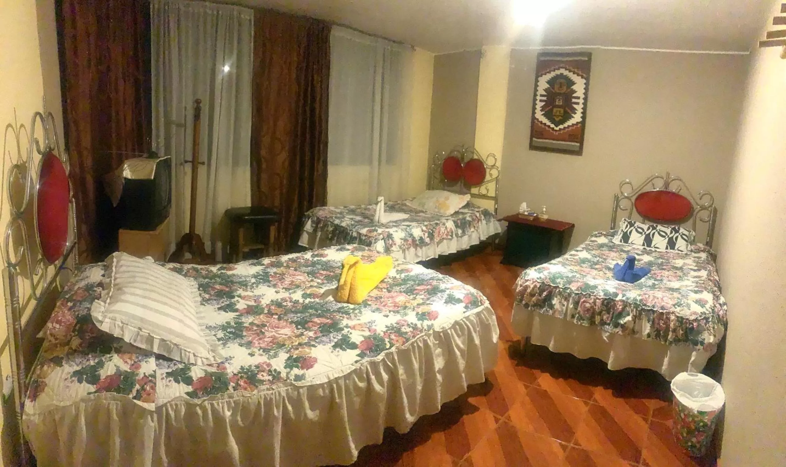 Bed in Hostal Jora Continental