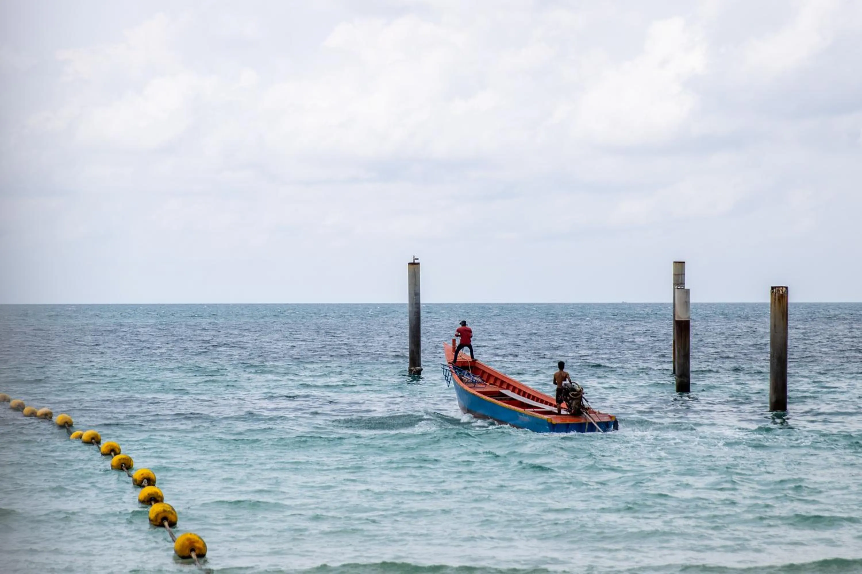 People in Xanadu Beach Resort