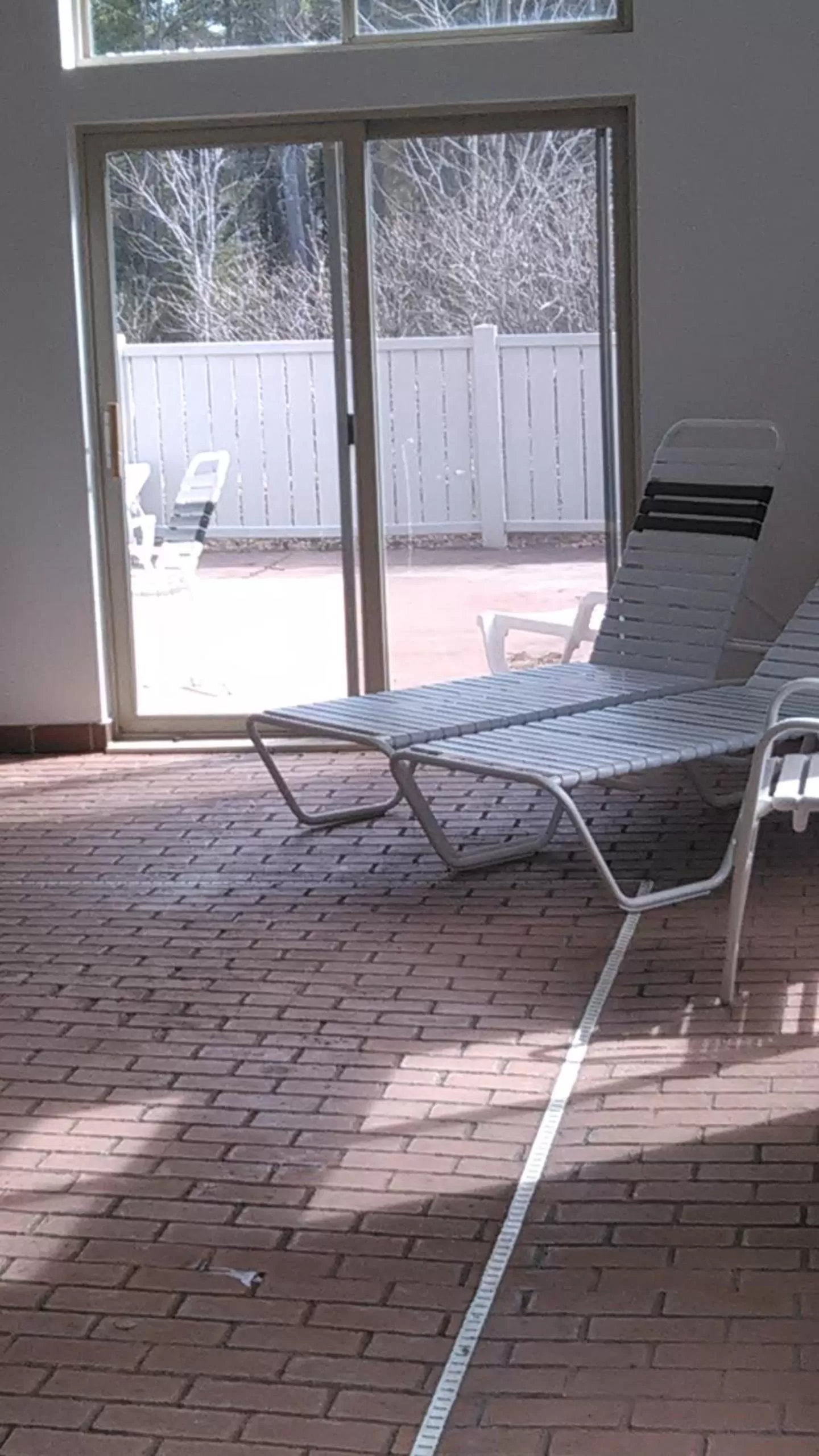 Swimming pool in Pellston Lodge