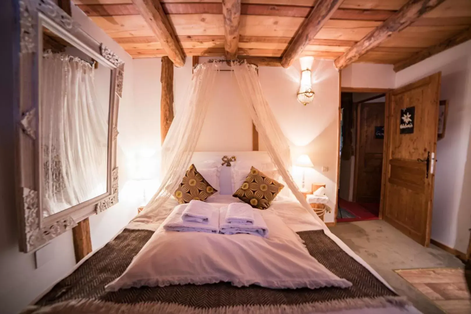 Bed in La Ferme d'Angele