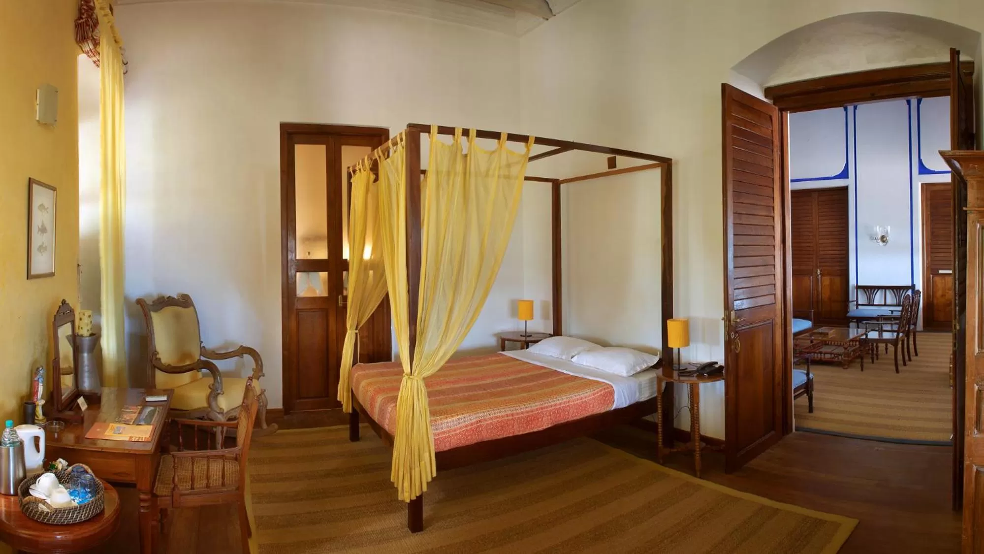 Bed in Neemrana's - Bungalow on The Beach