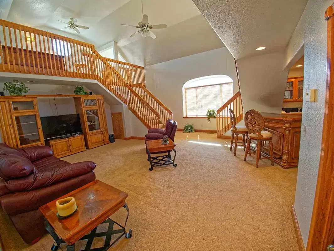 Living room in Trail City Bed & Breakfast