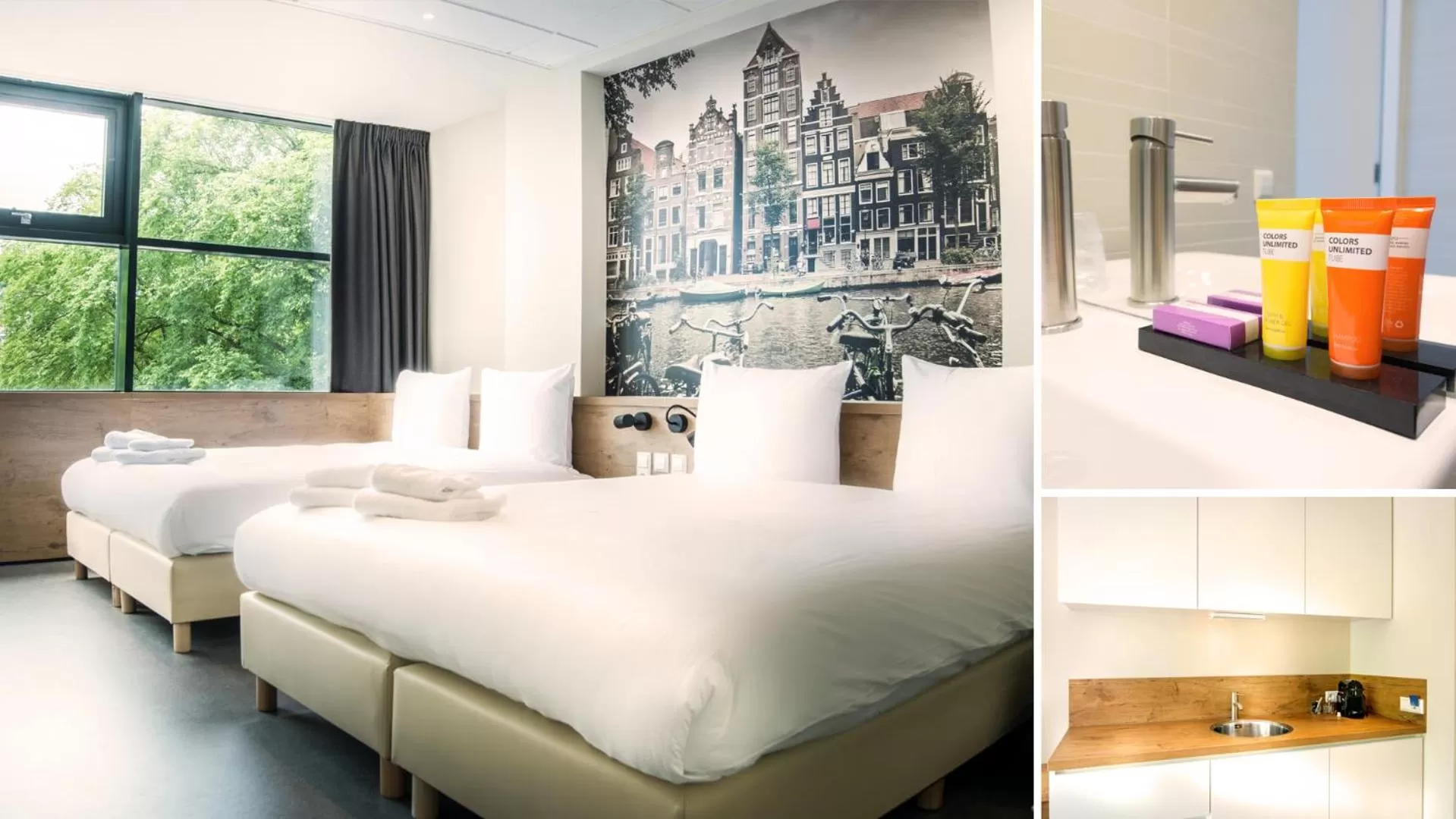 Photo of the whole room, Bed in Citiez Hotel Amsterdam