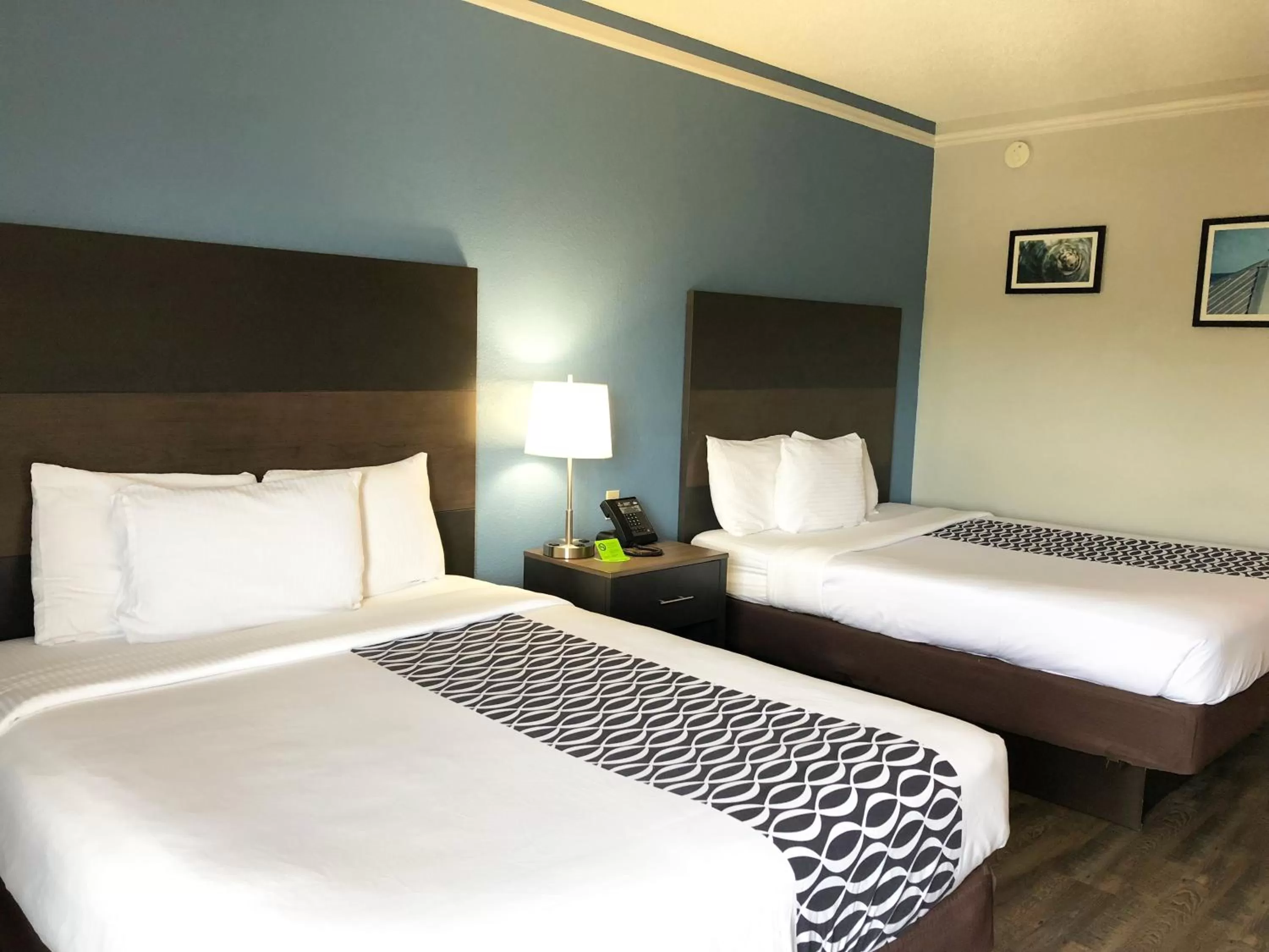 Queen Room with Two Queen Beds and Roll-in Shower - Mobility/Hearing Accessible - Non-Smoking in La Quinta by Wyndham PCB Coastal Palms