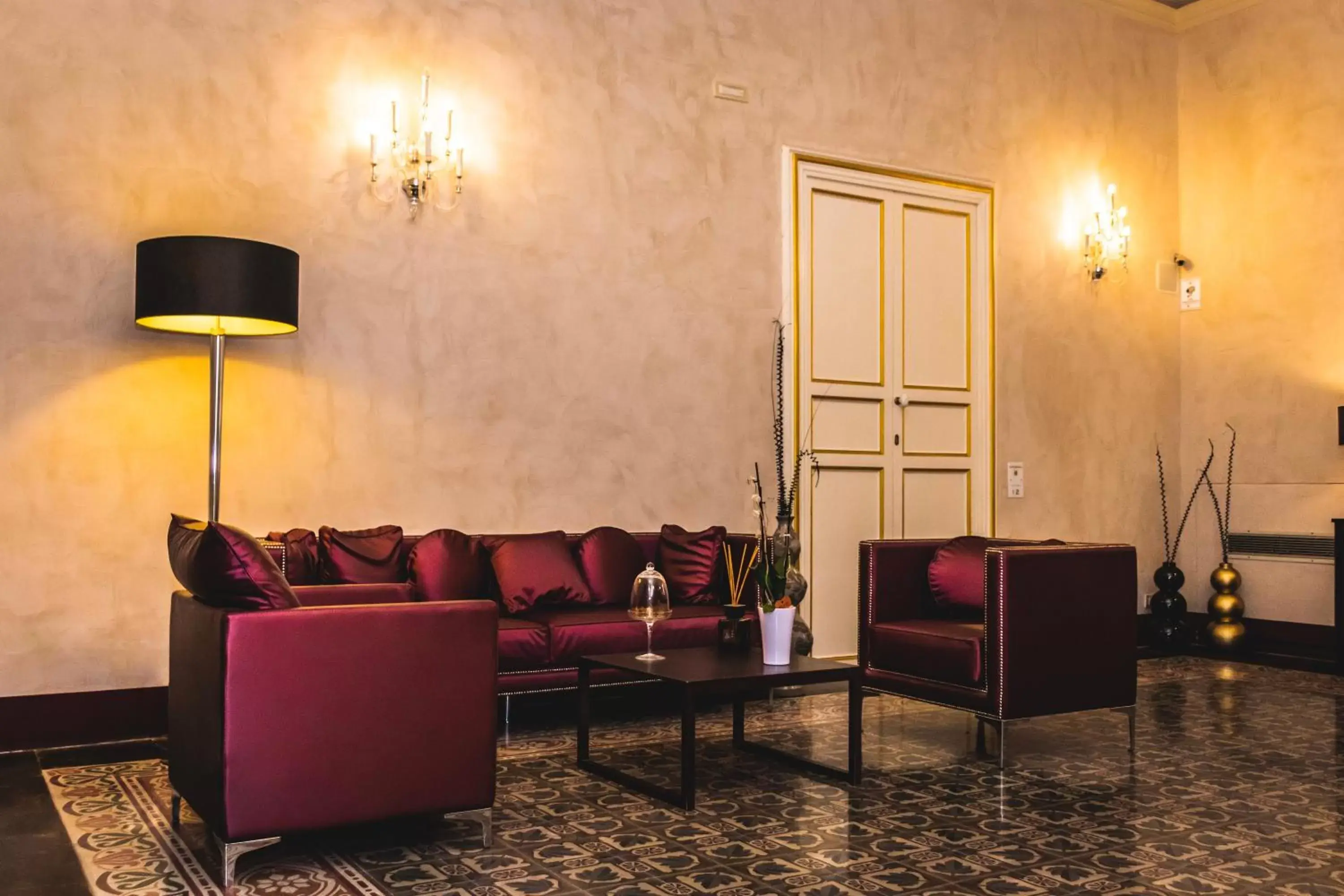 Living room, Seating Area in De Stefano Palace Luxury Hotel