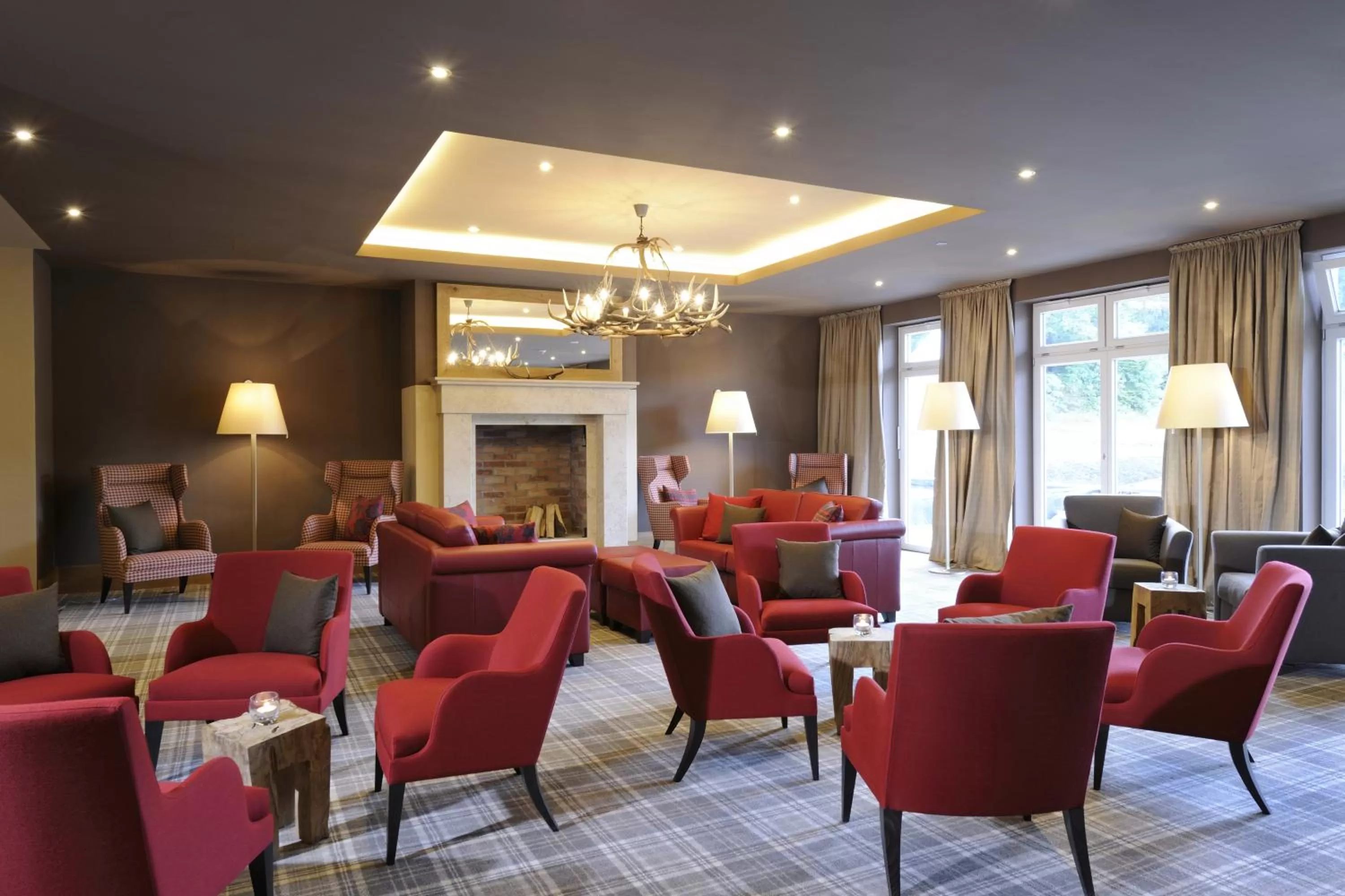 Lobby or reception, Restaurant/Places to Eat in Hotel Rimberg