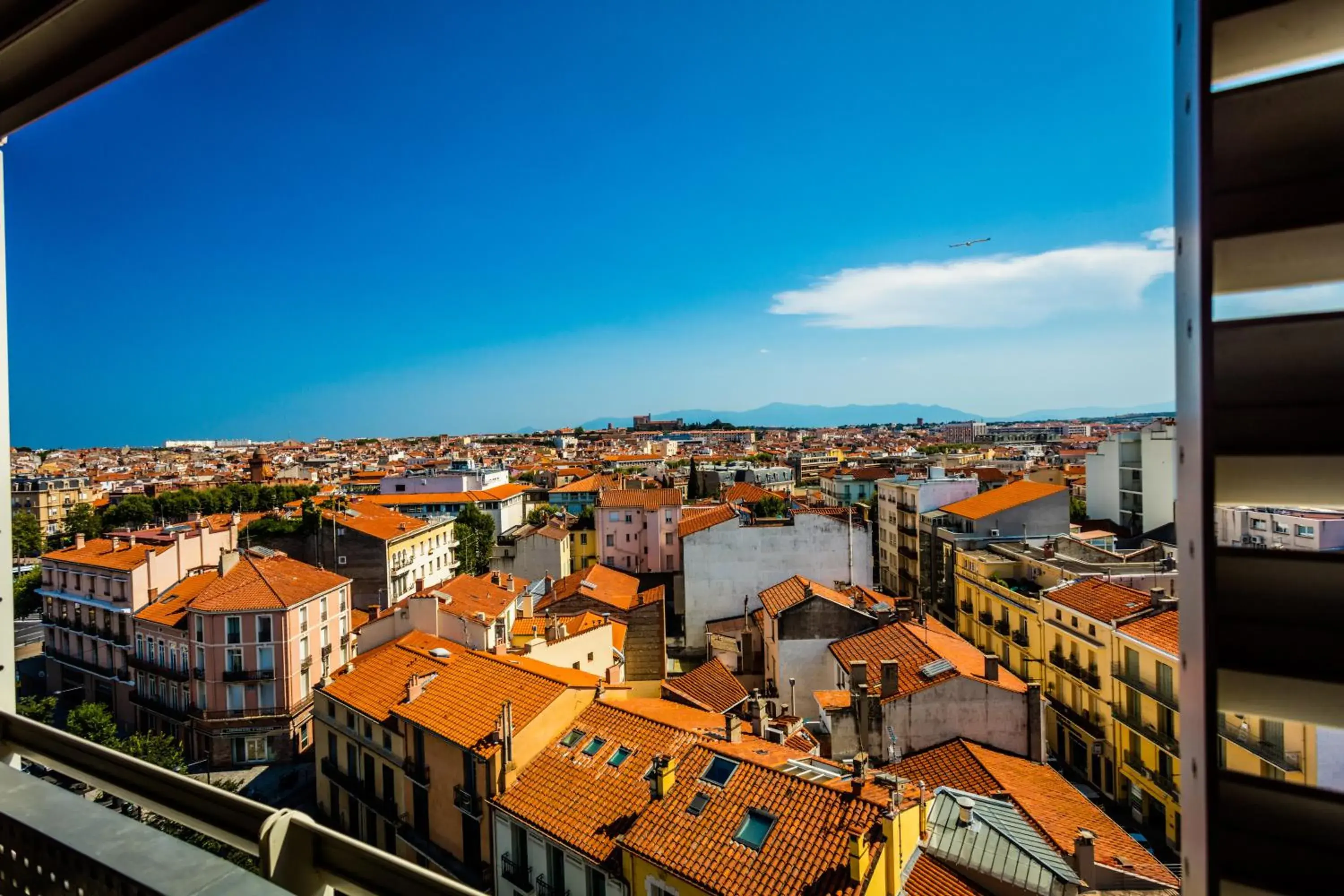 Balcony/Terrace in Appart-Hotel Mer & Golf City Perpignan Centre