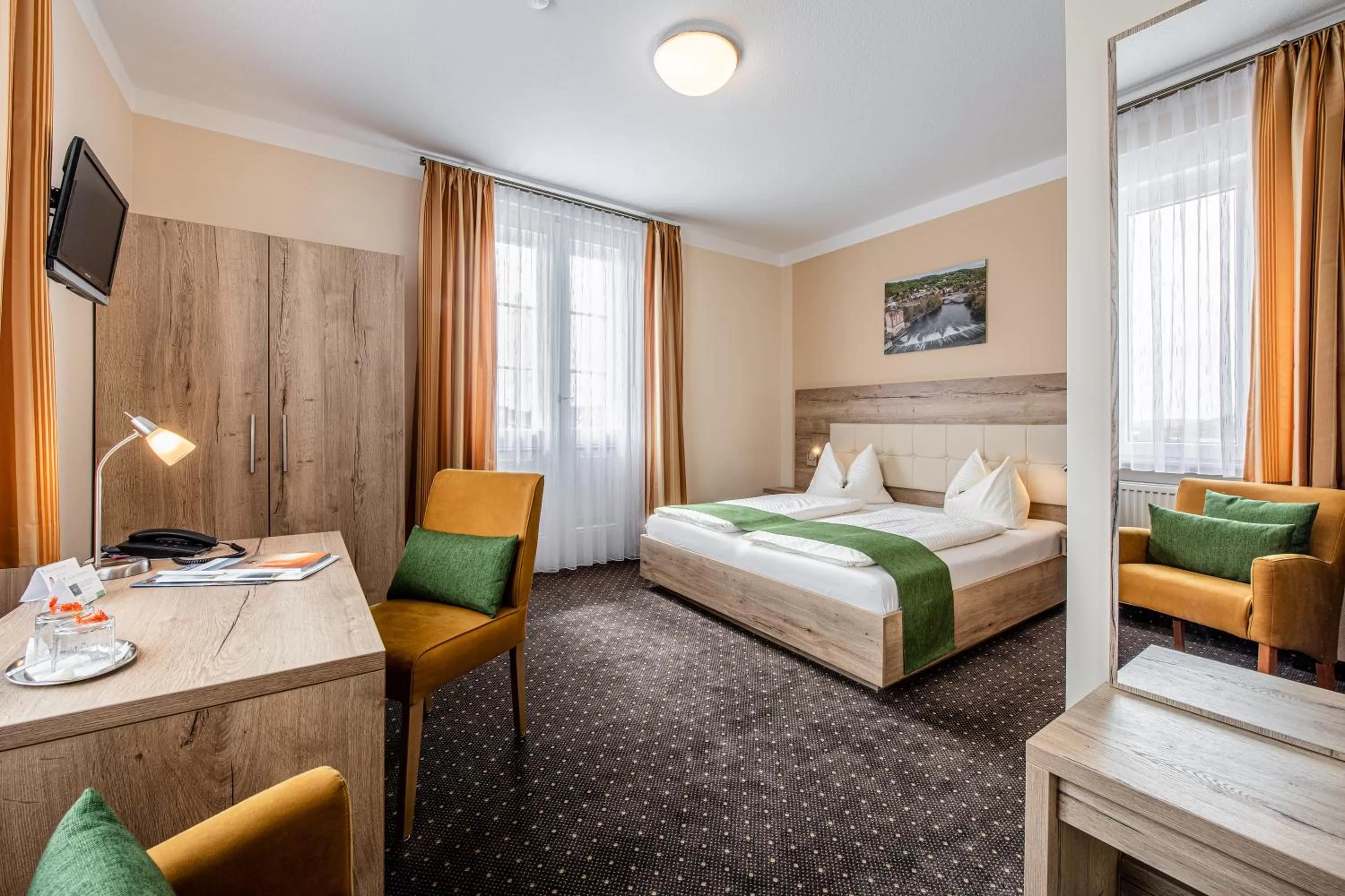 Bed in Flair Hotel Villa Ilske