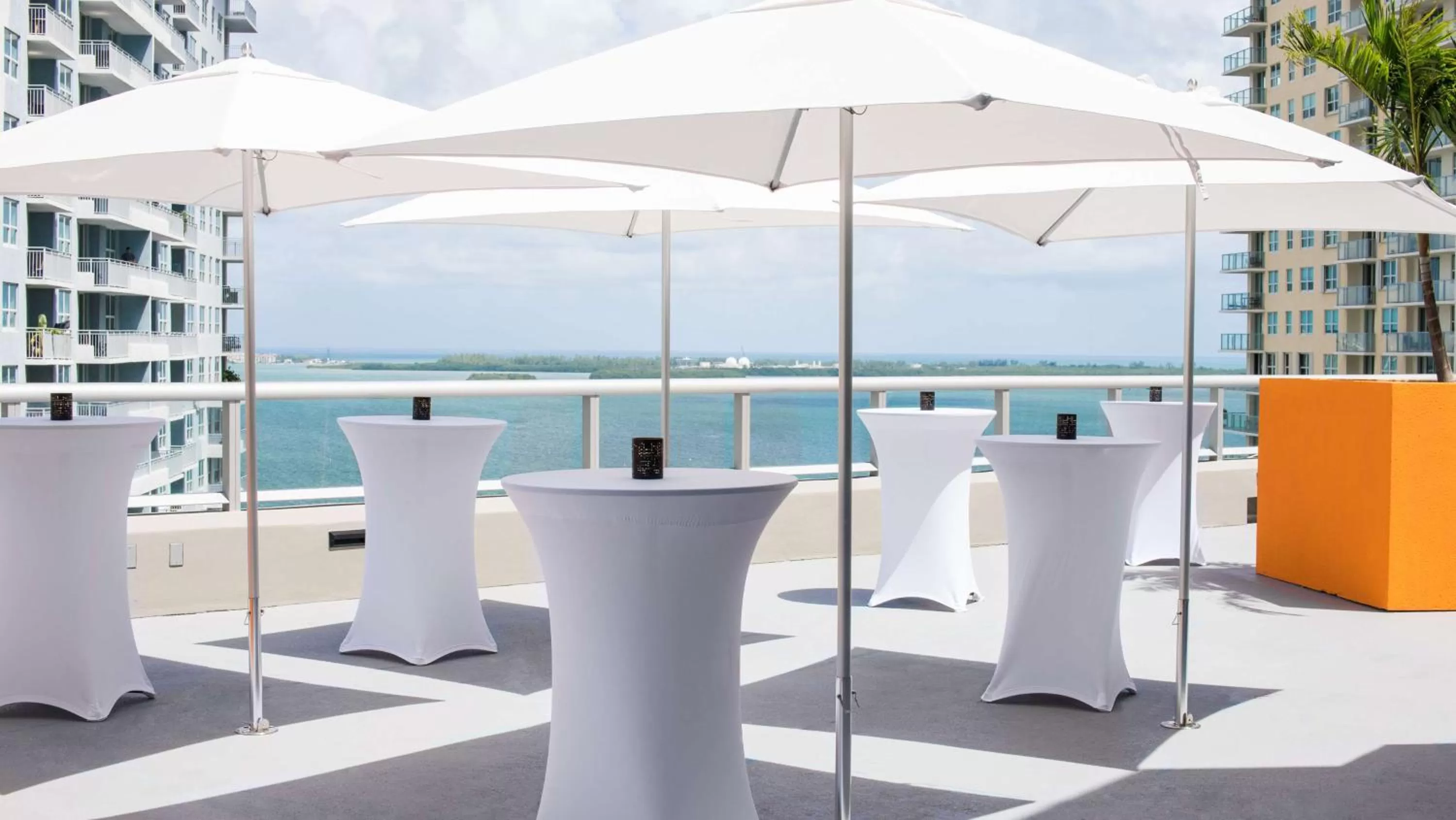 Patio in Hyatt Centric Brickell Miami