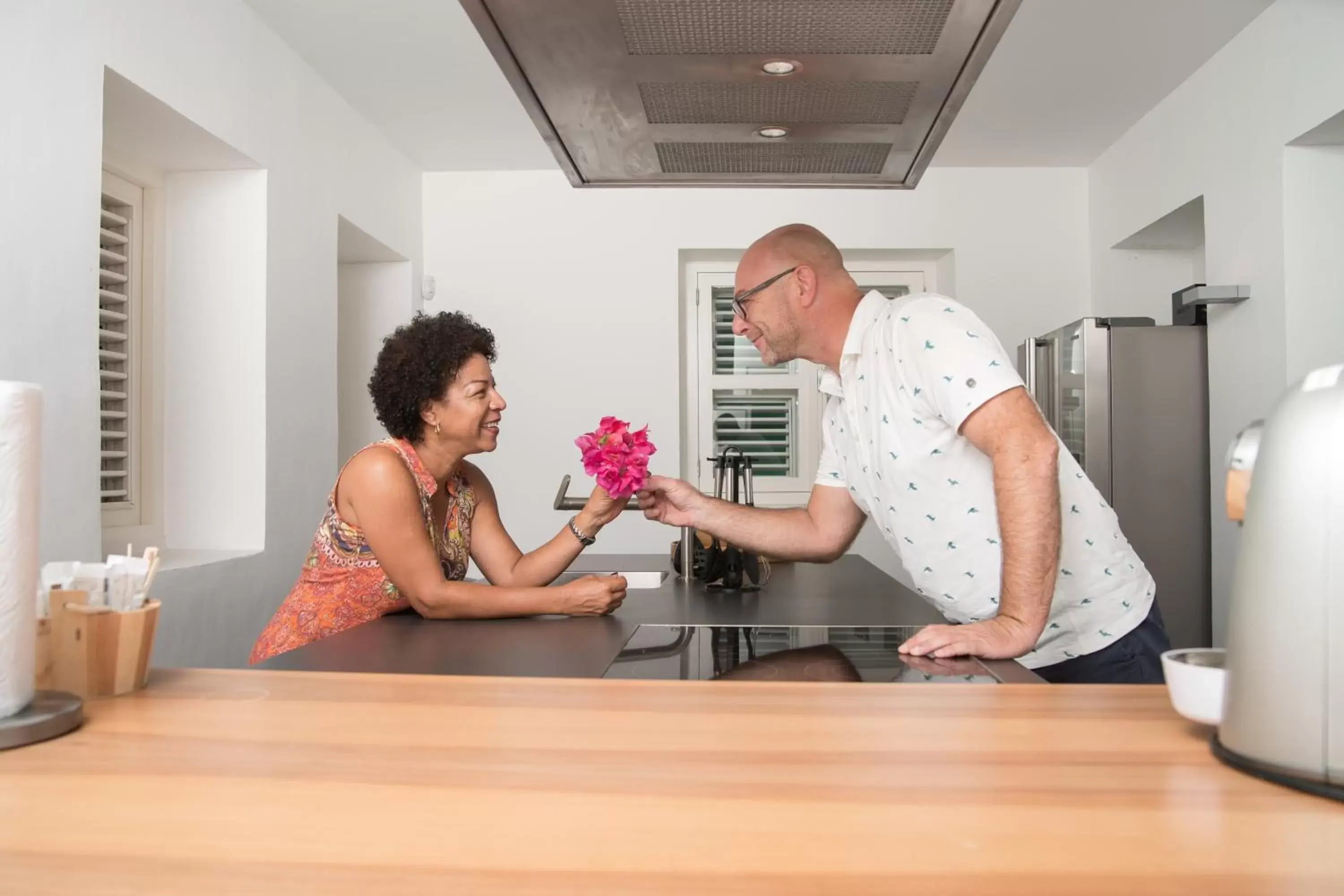 Kitchen or kitchenette in Scuba Lodge & Suites