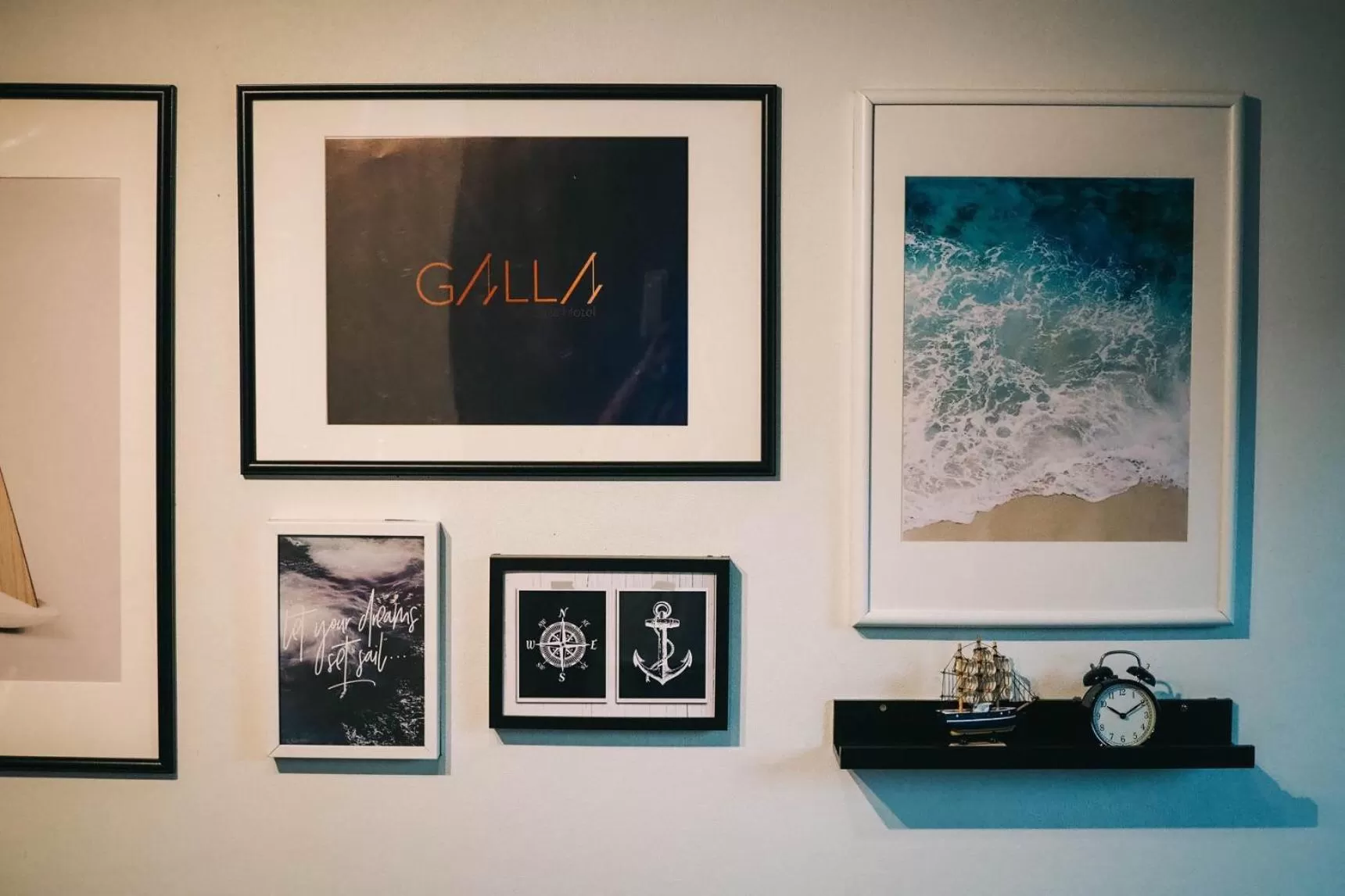 Decorative detail in The Galla Hotel