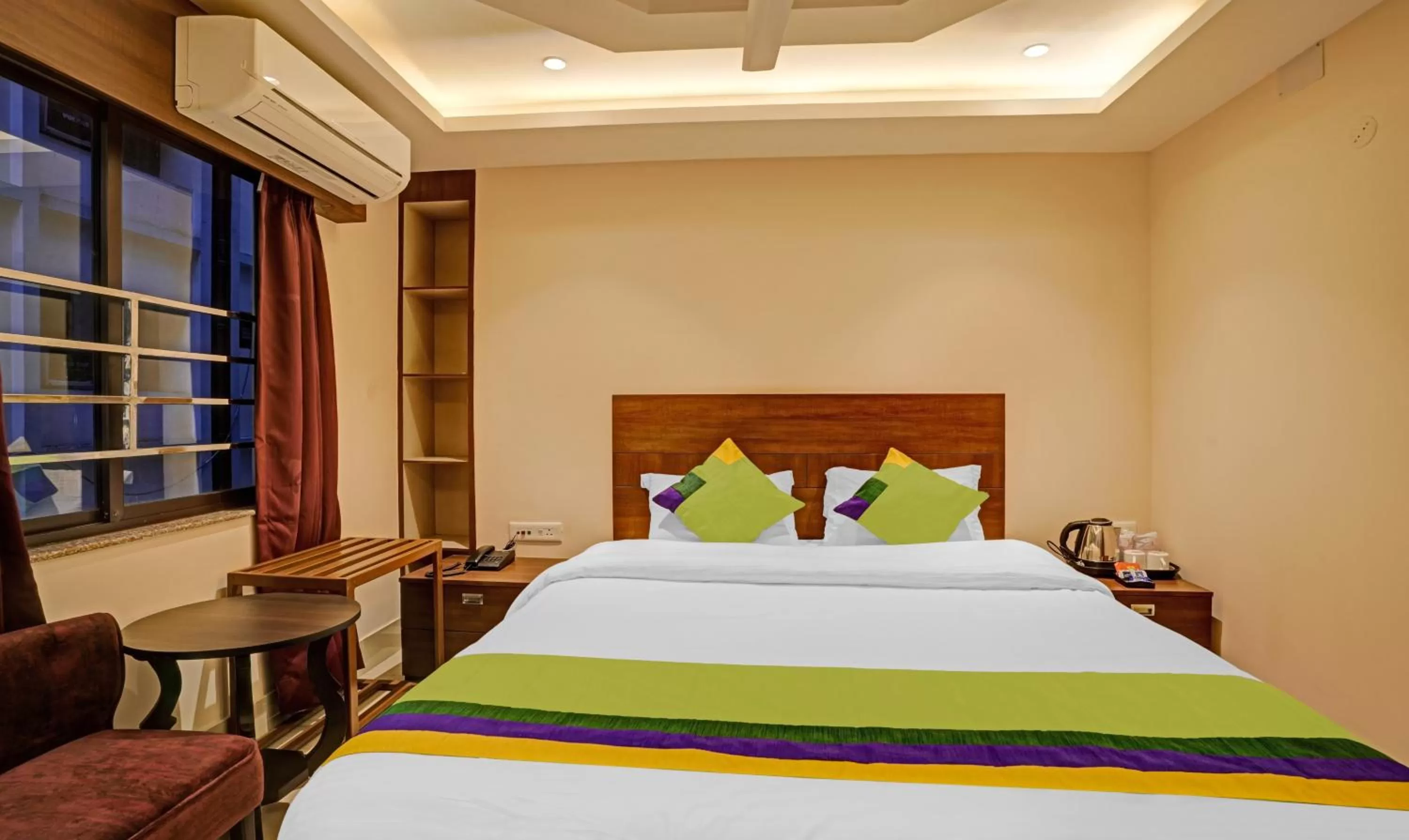 Bedroom, Bed in Treebo Indrapuri Hotel & Resort, Siliguri Junction