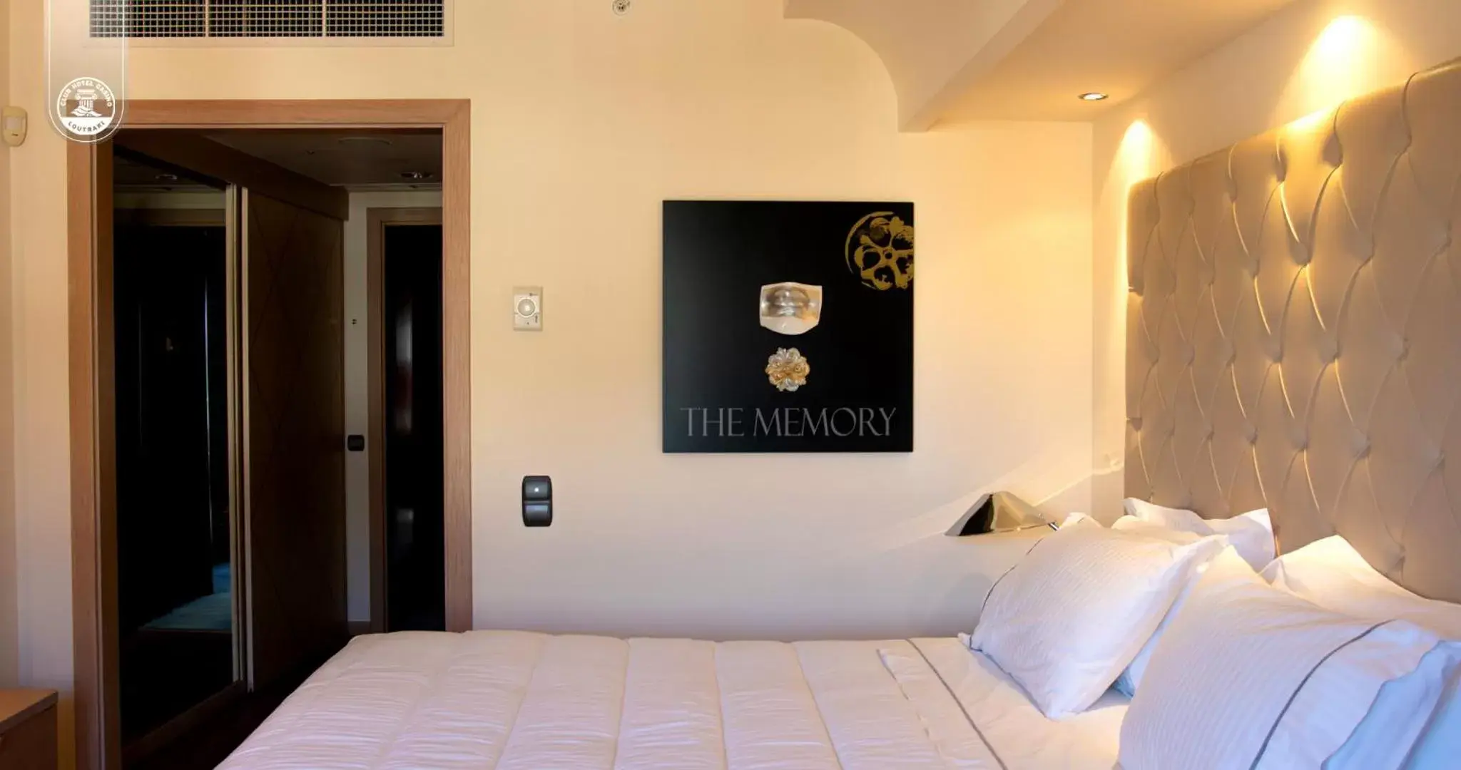 Bed in Club Hotel Casino Loutraki