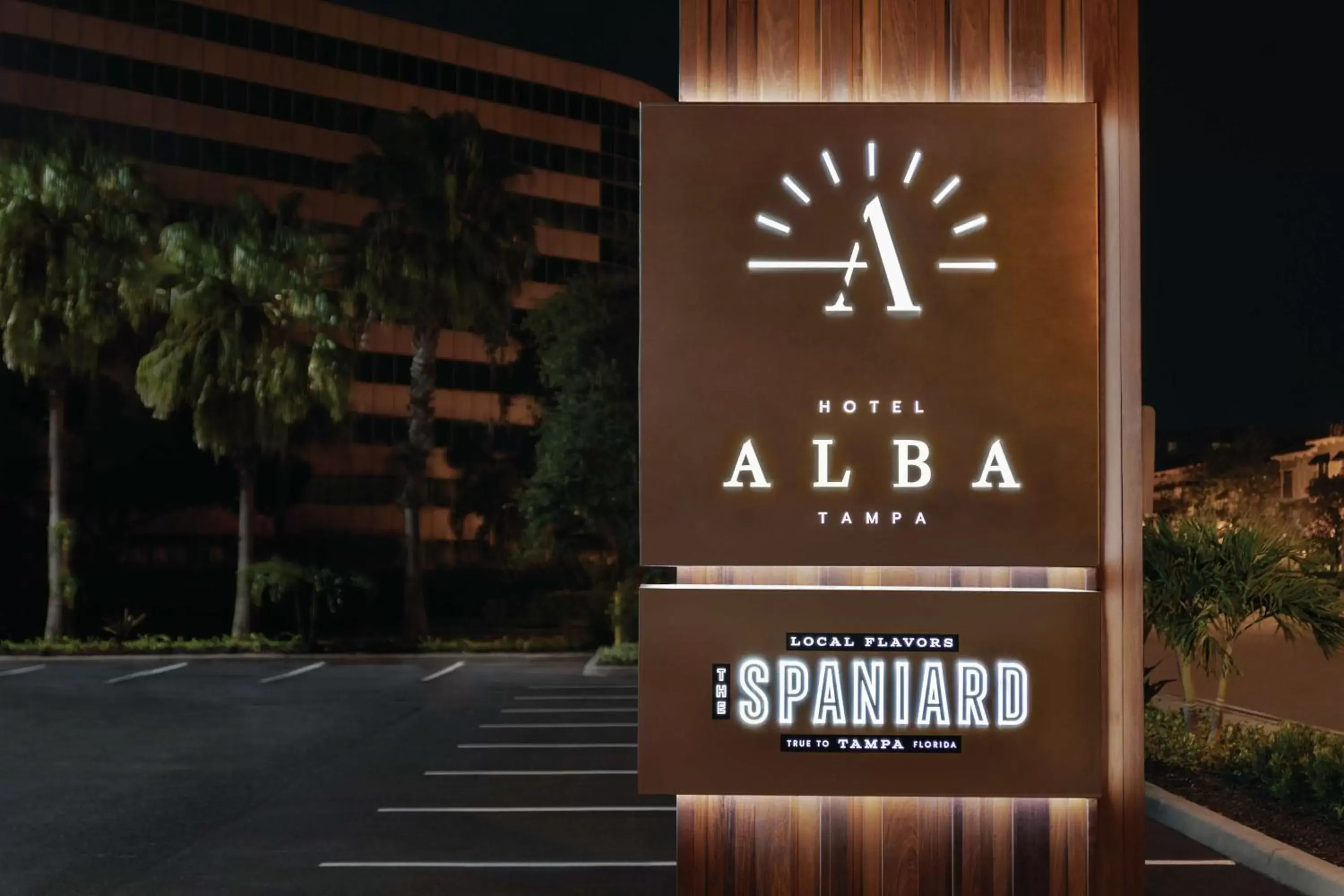 Property building, Property Logo/Sign in Hotel Alba Tampa, Tapestry Collection By Hilton