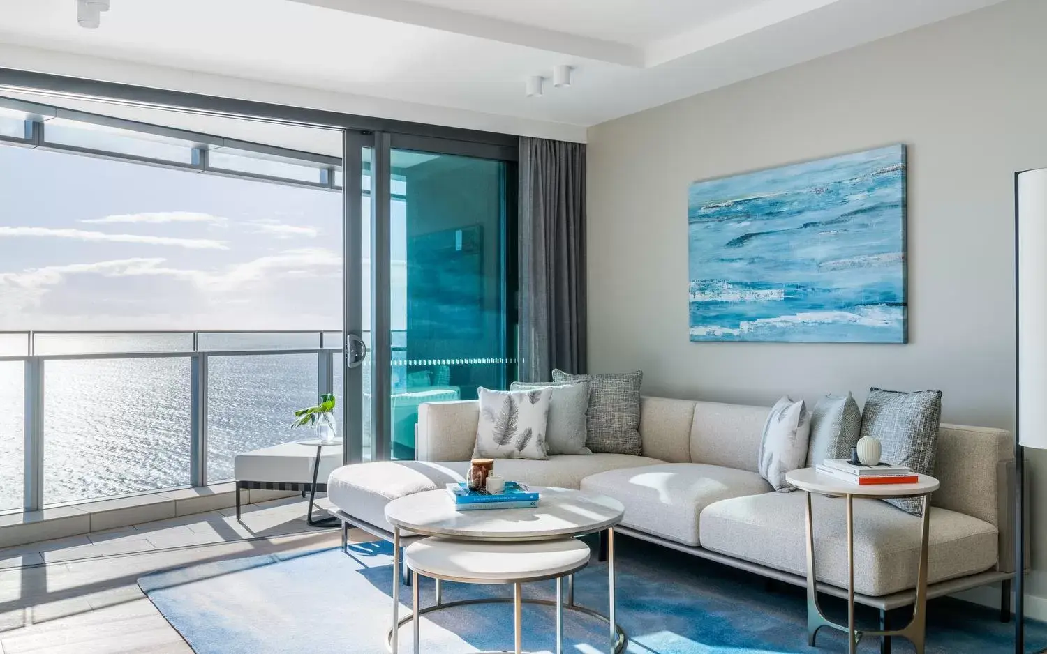 Living room, Seating Area in The Langham, Gold Coast and Jewel Residences