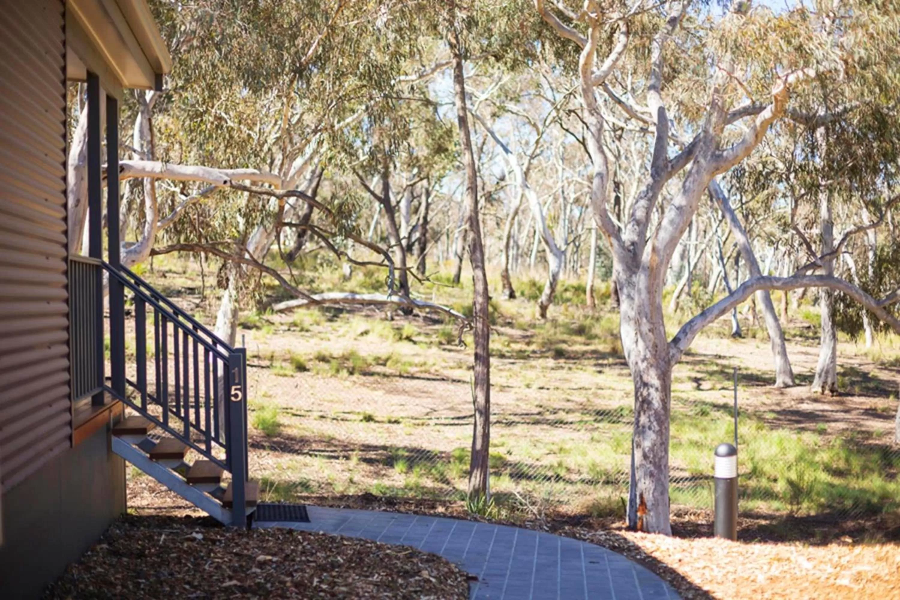 Facade/entrance in Alivio Tourist Park Canberra