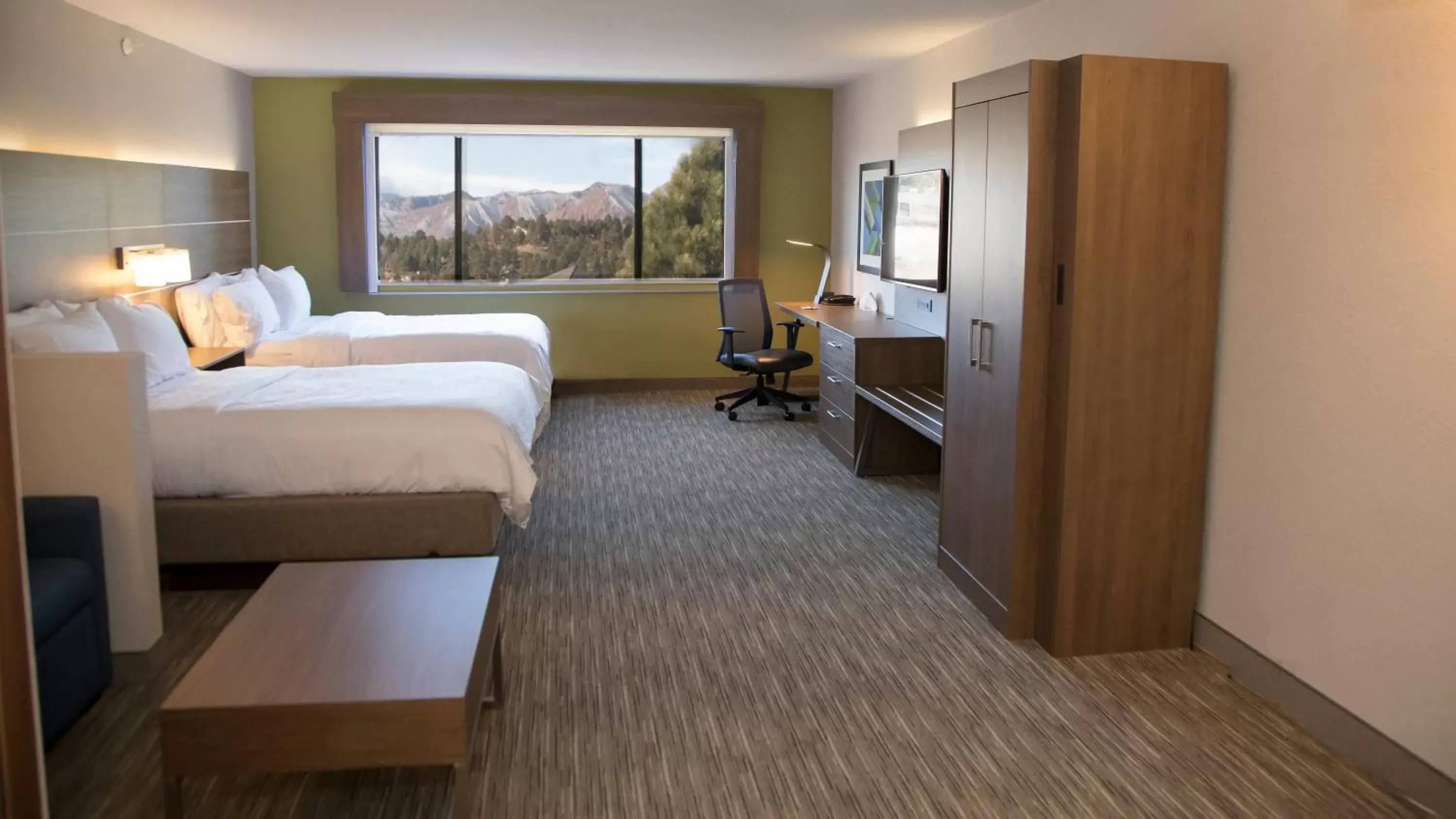 Photo of the whole room, Bed in Holiday Inn Express & Suites Colorado Springs North, an IHG Hotel