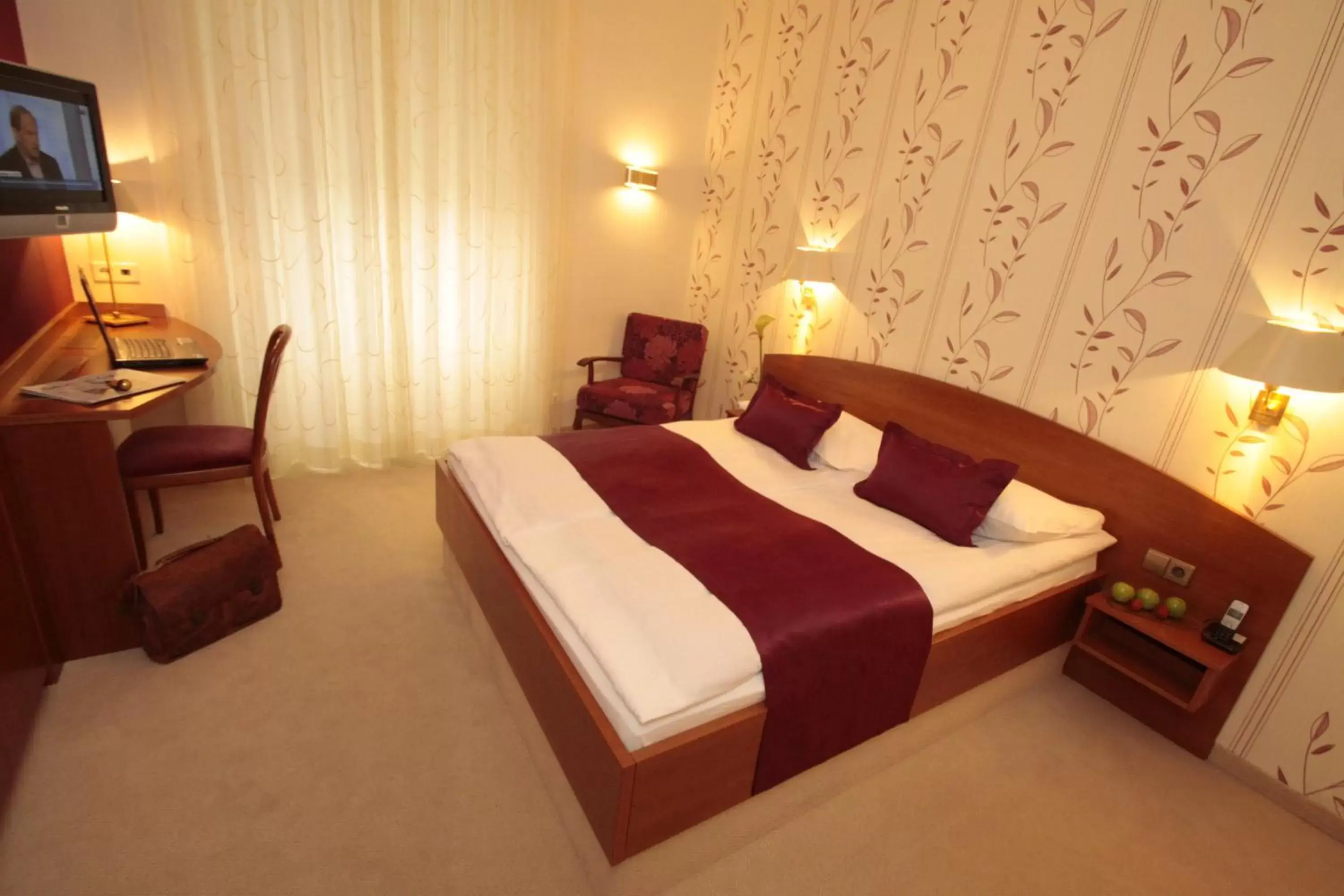 Bed in Boutiquehotel Oberkirch im Zentrum