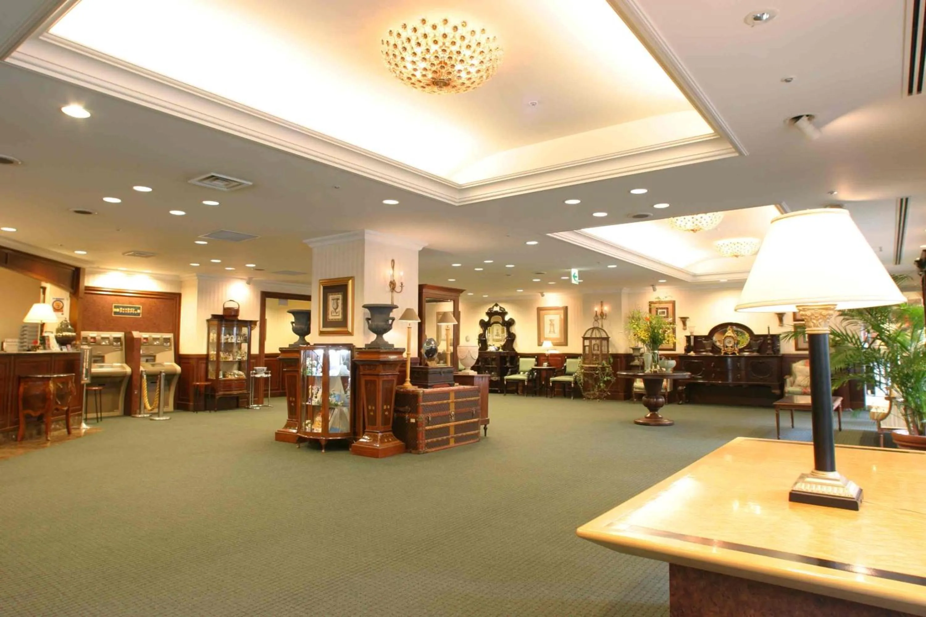 Lobby or reception in Hotel Grand Terrace Sendai Kokubun-cho