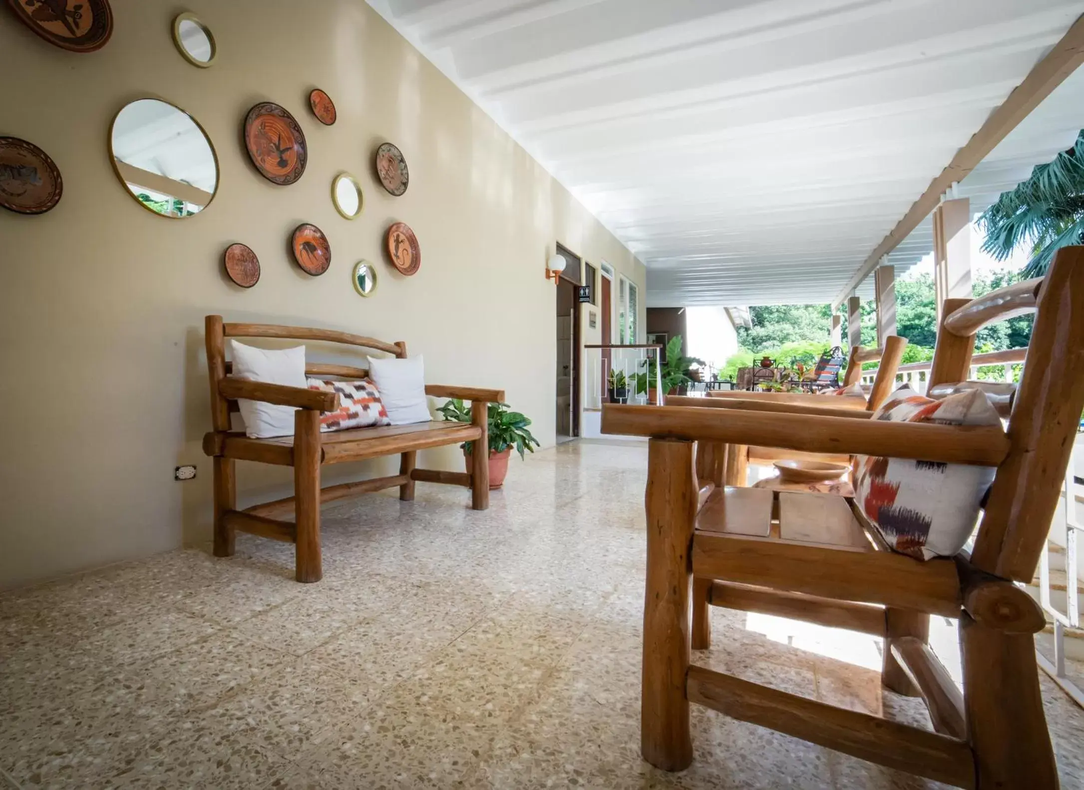 Patio, Seating Area in Hotel Diriá Santa Cruz