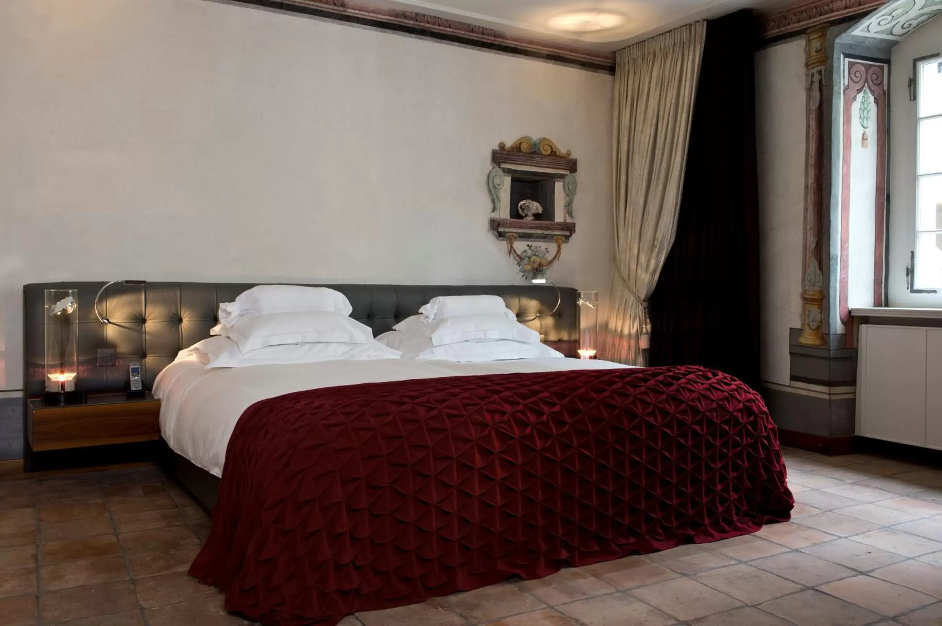 Bed in Widder Hotel - Zurichs luxury hideaway