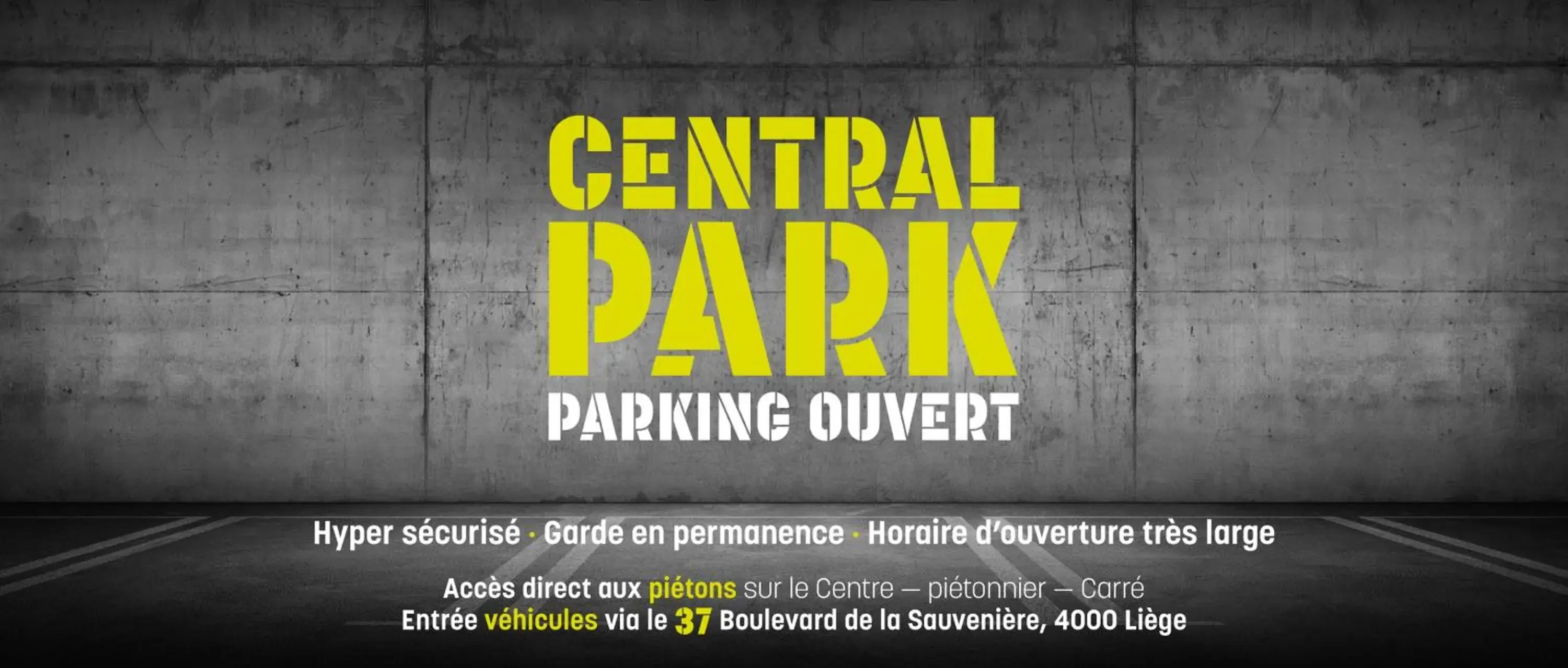 Parking in pentahotel Liège