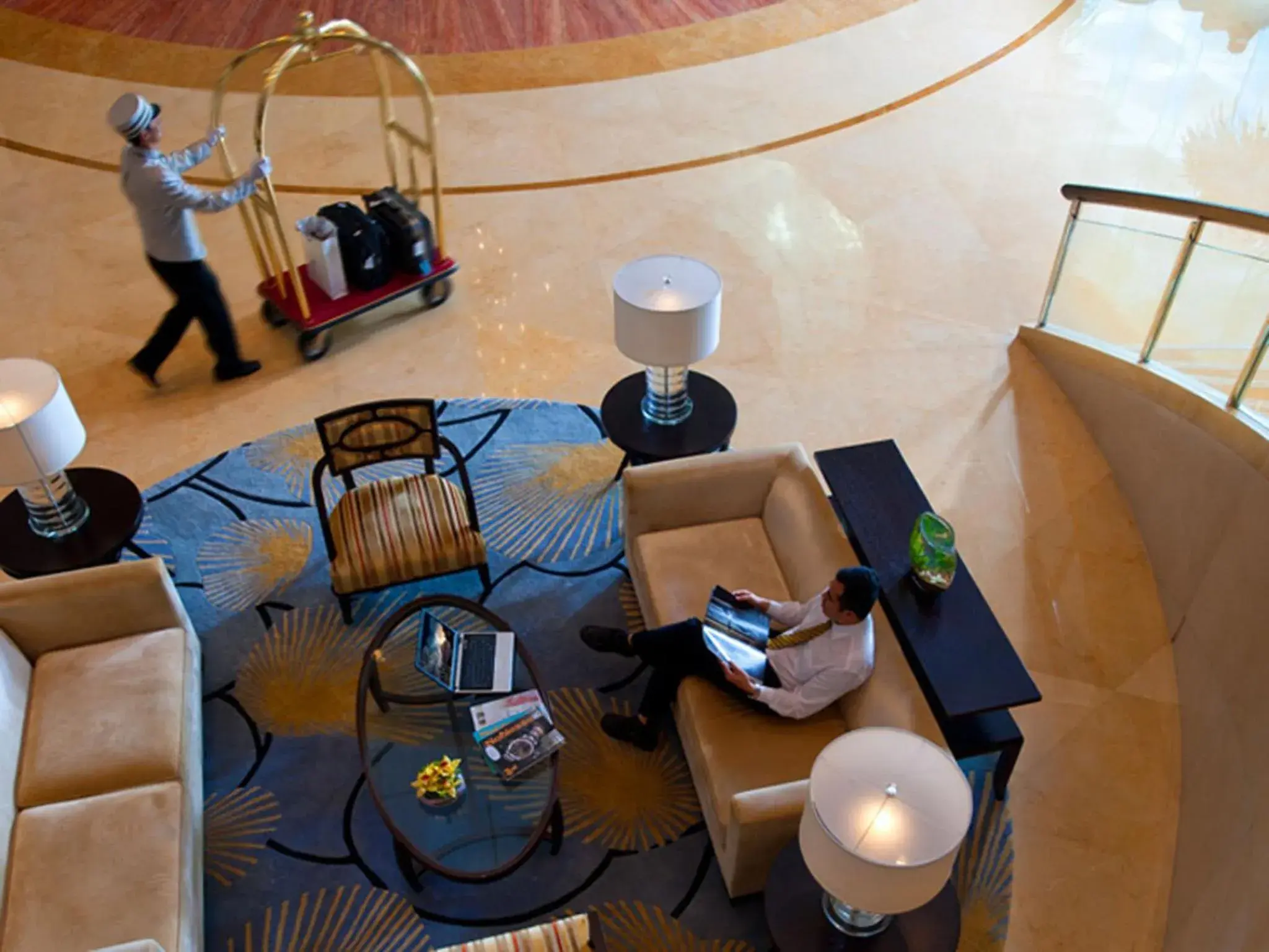 Lobby or reception in HJ International Hotel