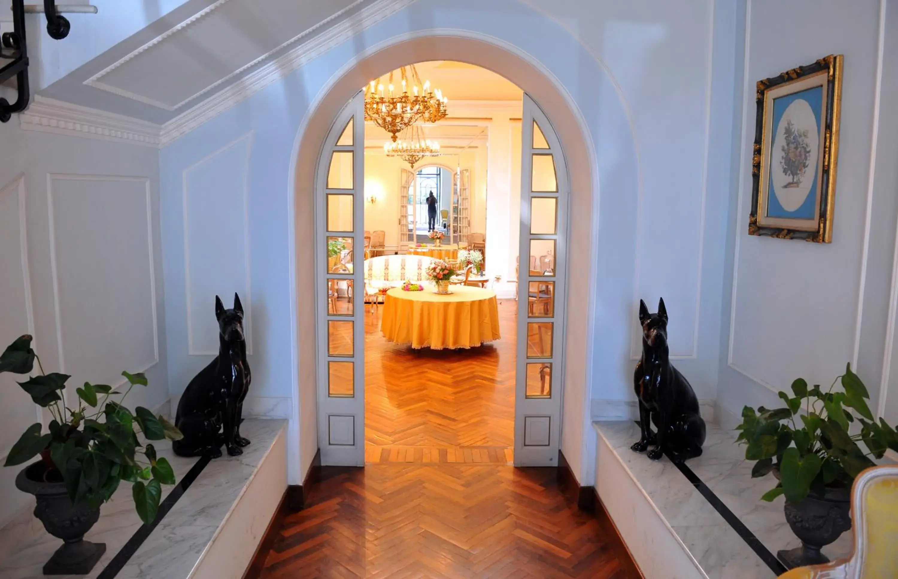 Decorative detail, Banquet Facilities in Grande Albergo Quattro Stagioni