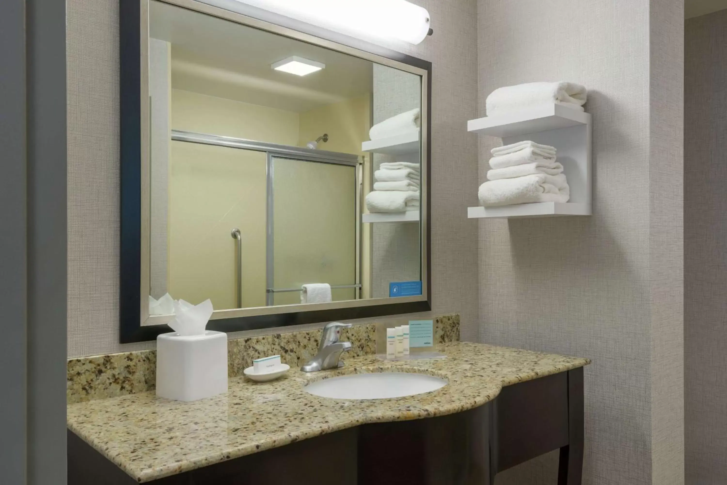 Bathroom in Hampton Inn & Suites National Harbor/Alexandria Area