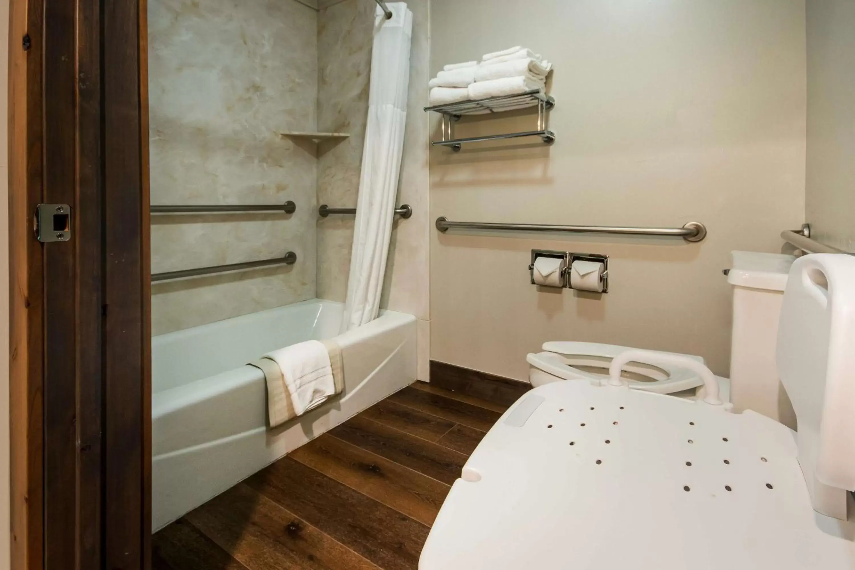 Bathroom in SureStay Plus Hotel by Best Western Rexburg