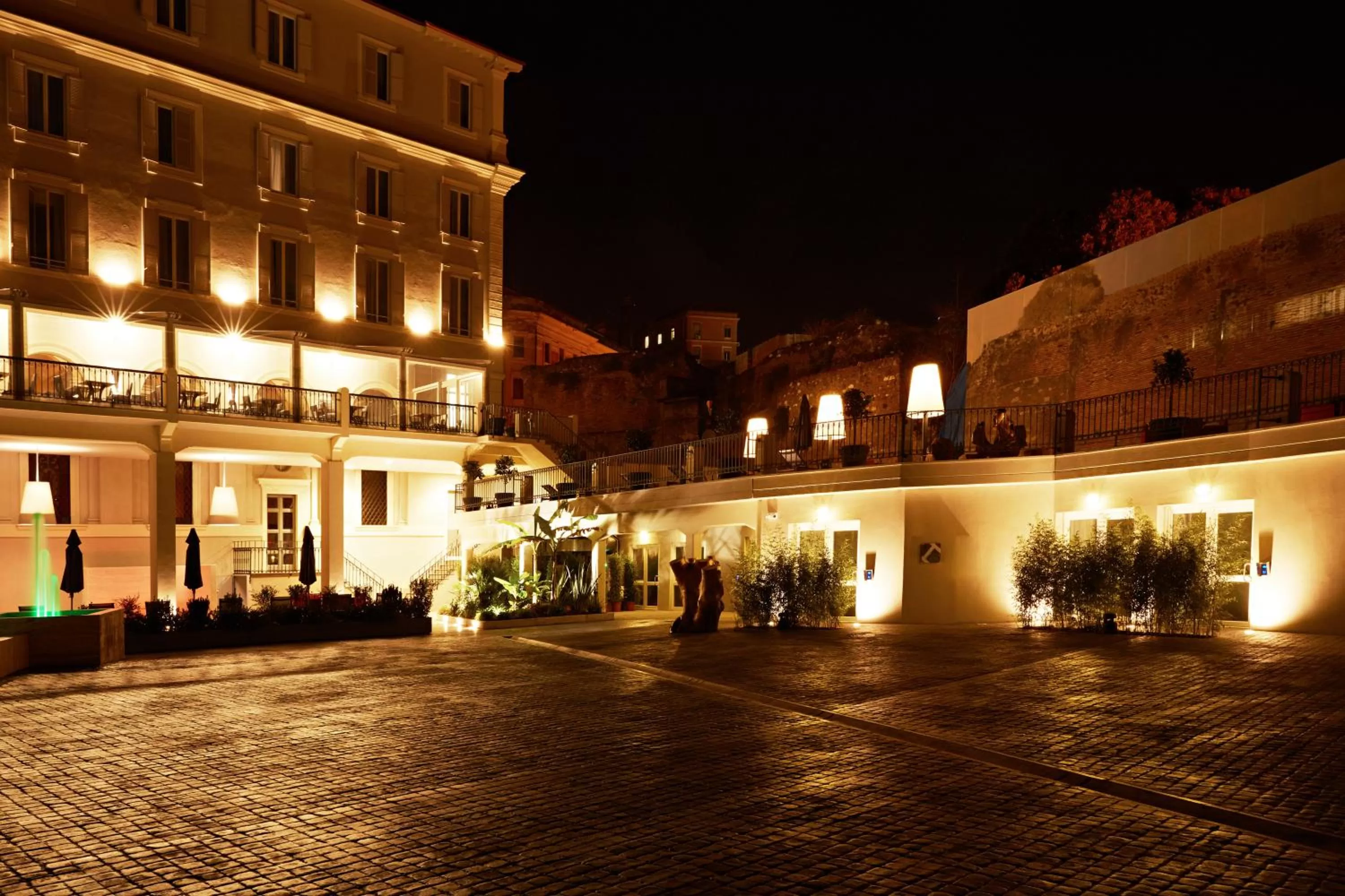 Bird's eye view in Hotel The Building