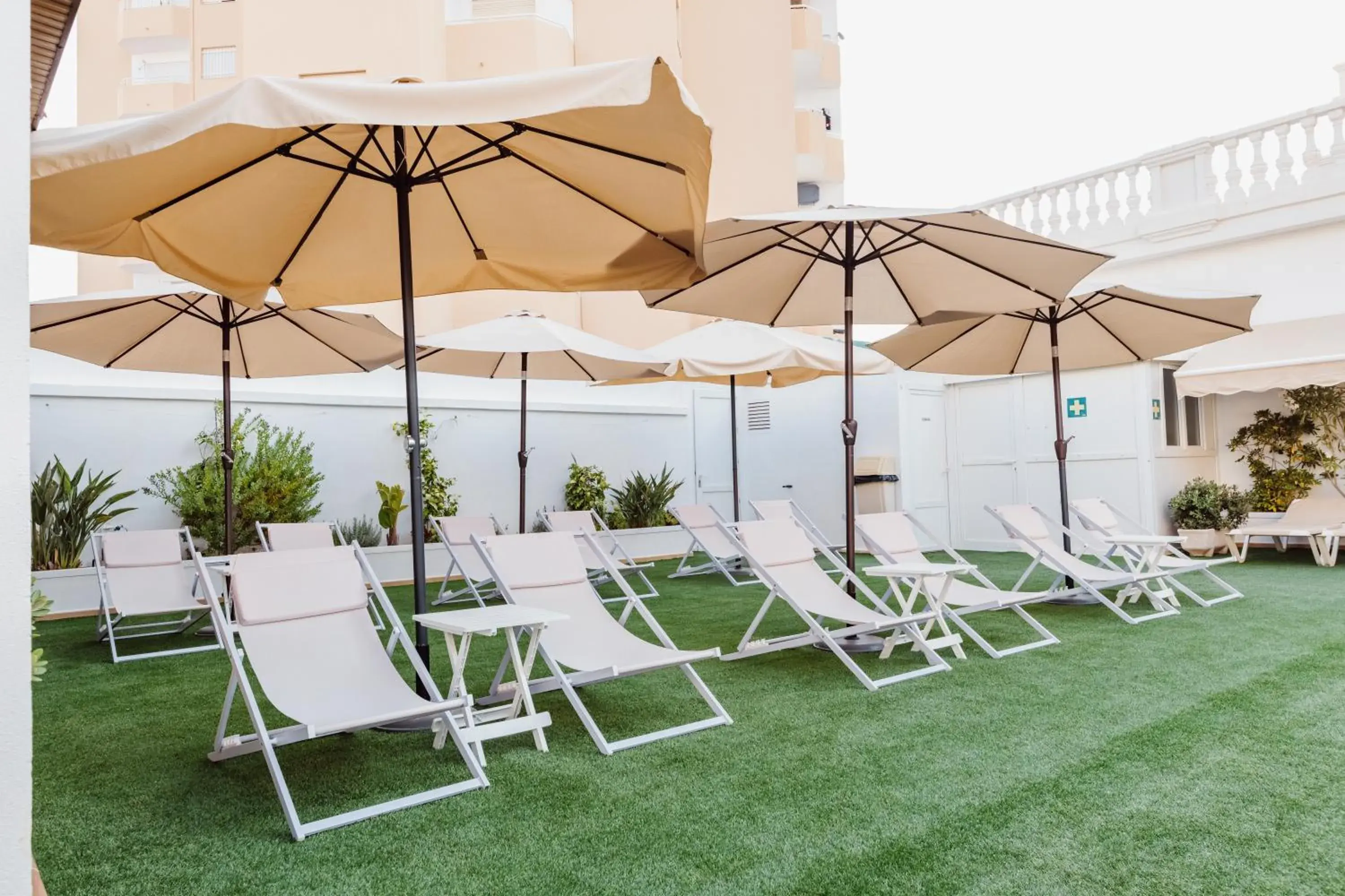 Swimming pool in Hotel Los Delfines